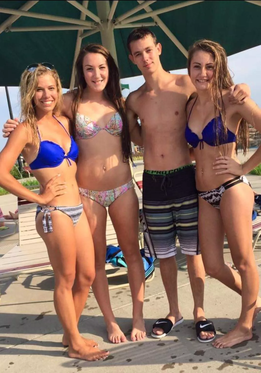 [3] tbt to this summer. We met this guy at the beach, who do you think ended up with him? posted by country_girl_emma