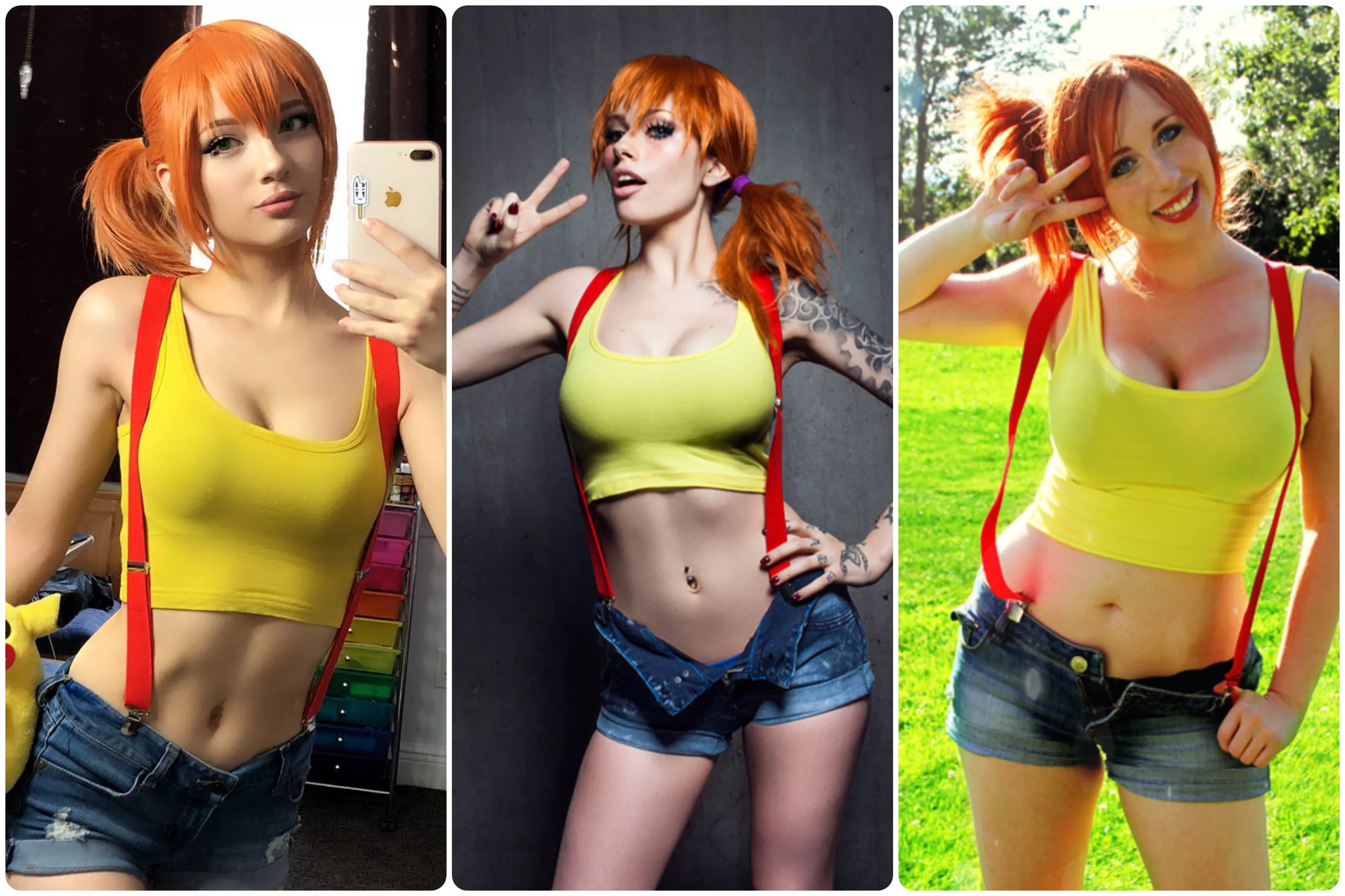 [3] Which Misty cosplayer do you want to fuck? posted by RemagMerchant