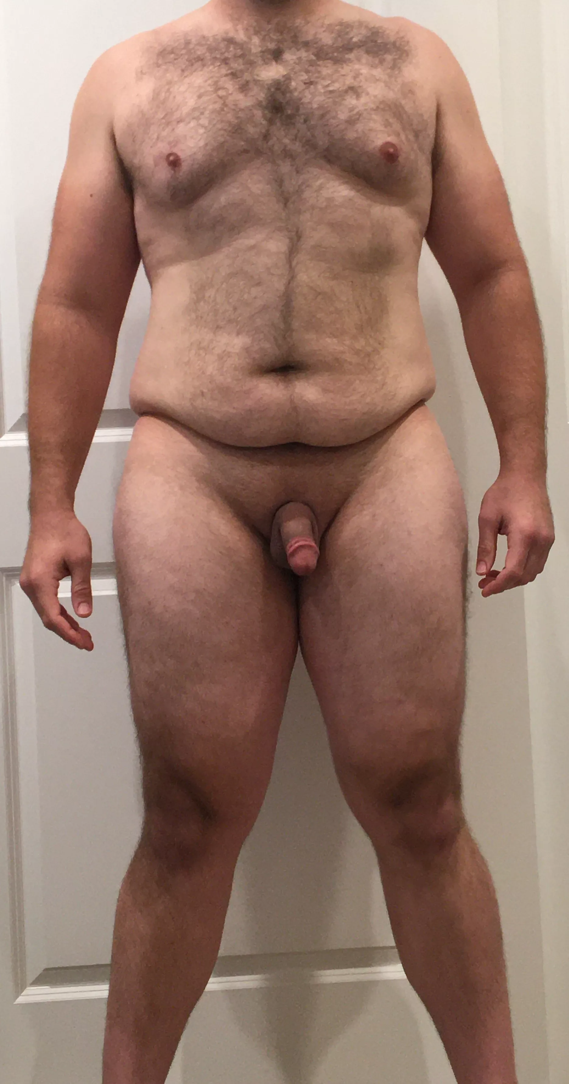 [30m] 6ft cw 260, gw 210. Tough picture to post, but it's time to get real with myself and hit the gym posted by HughGinvaini