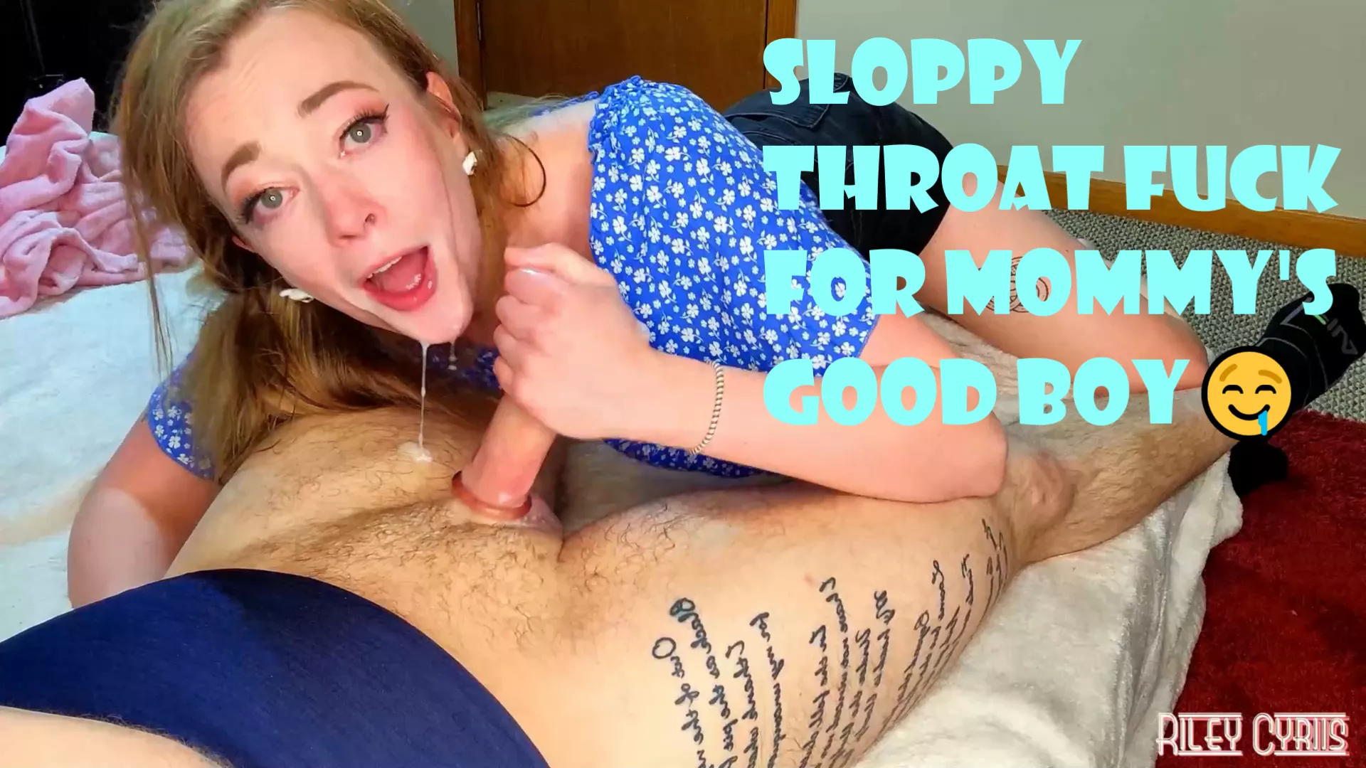 34 minute sloppy deepthroat facefuck for mommy's good boyðŸ’¦ Launching Sunday ðŸ¥° posted by littlerosexo