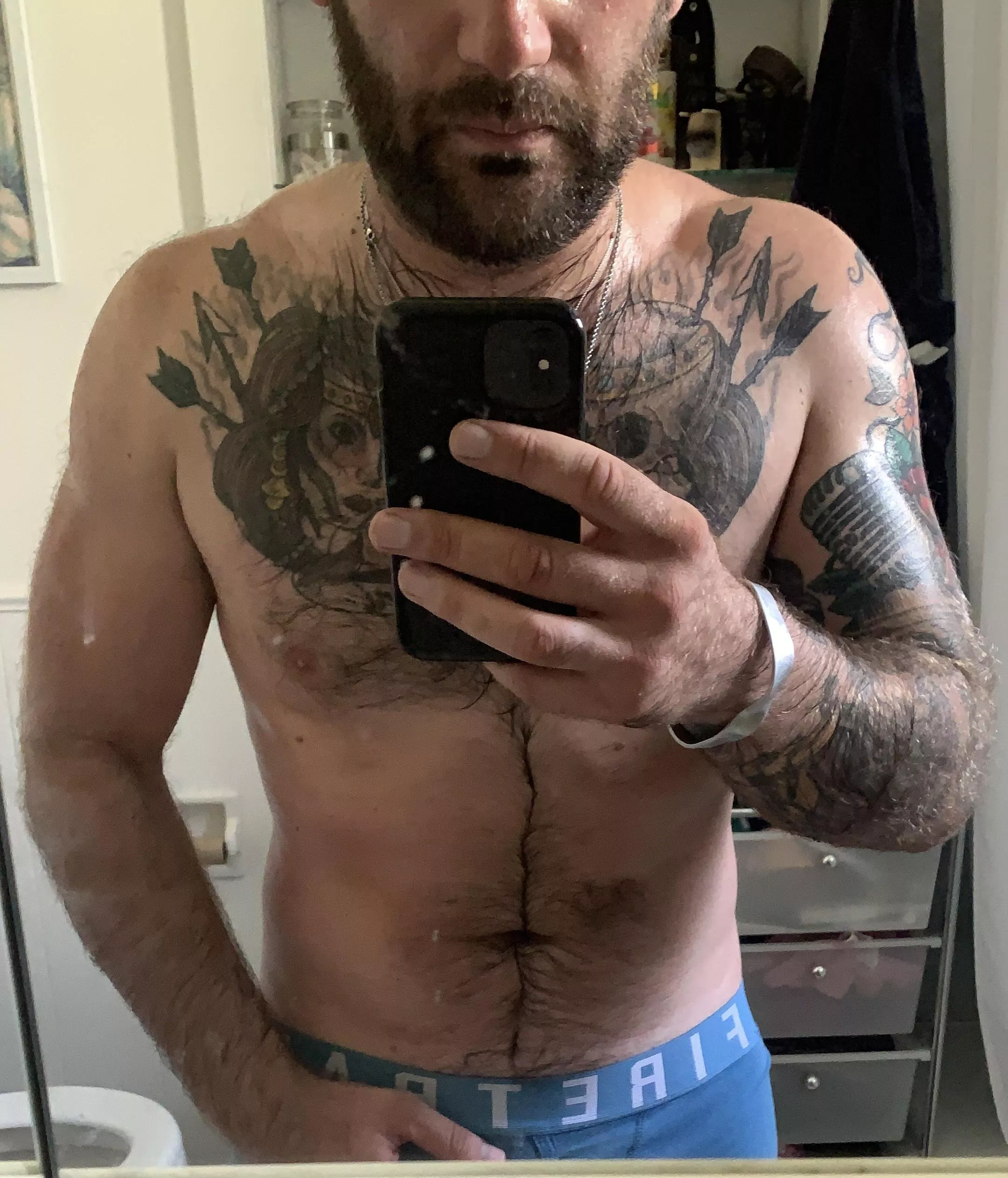 [35] Post workout and feeling like showing off posted by hotsaucebodyscrub