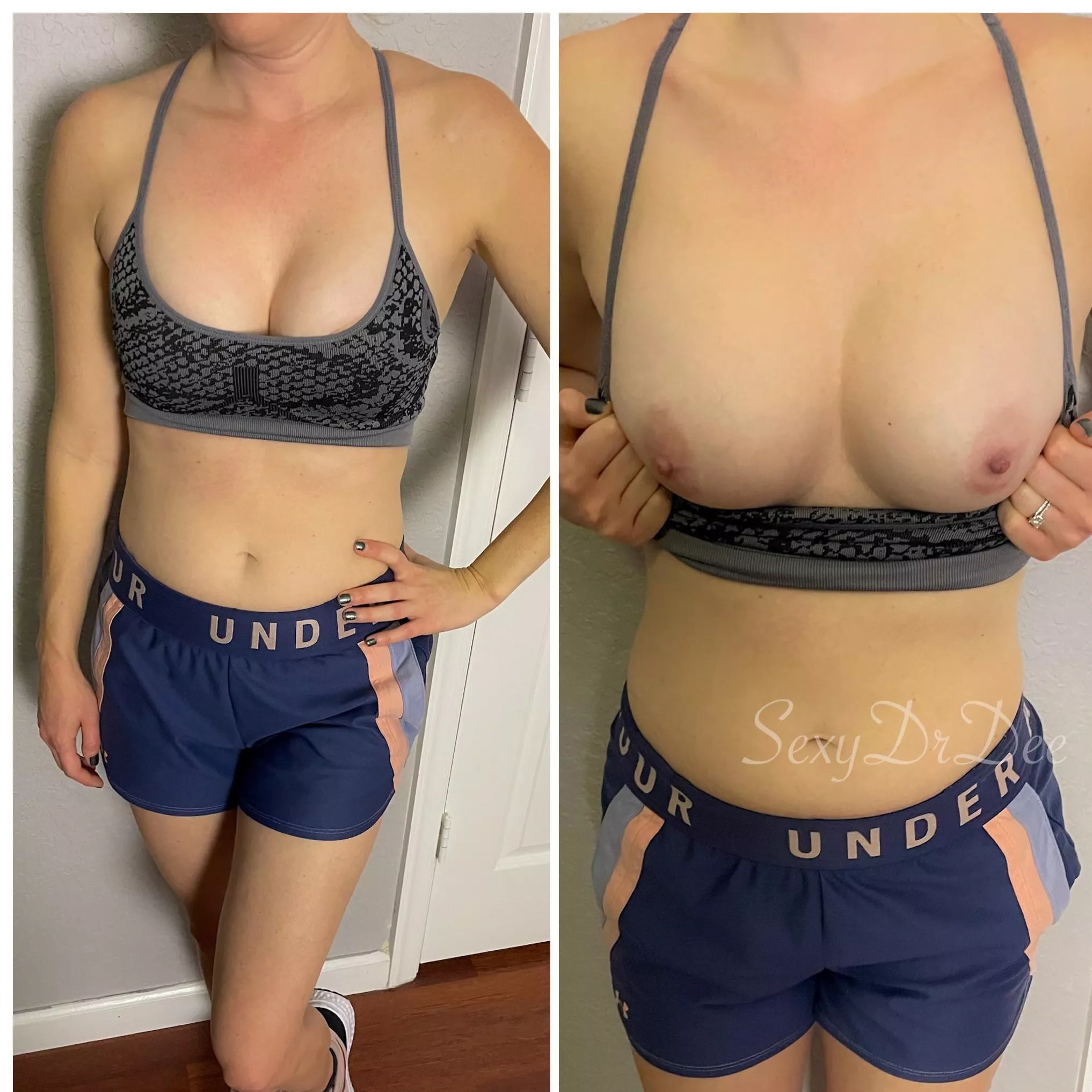 36 year old wifey post-workout posted by SexyDrDee