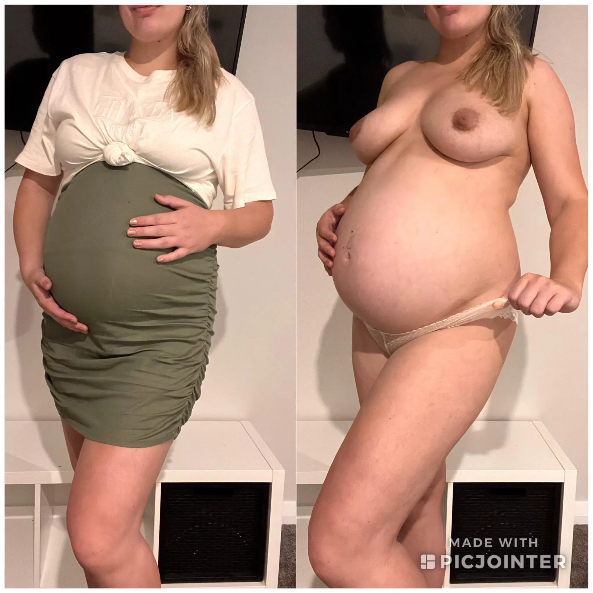 38 weeks 🤩 posted by Pregnantmisty