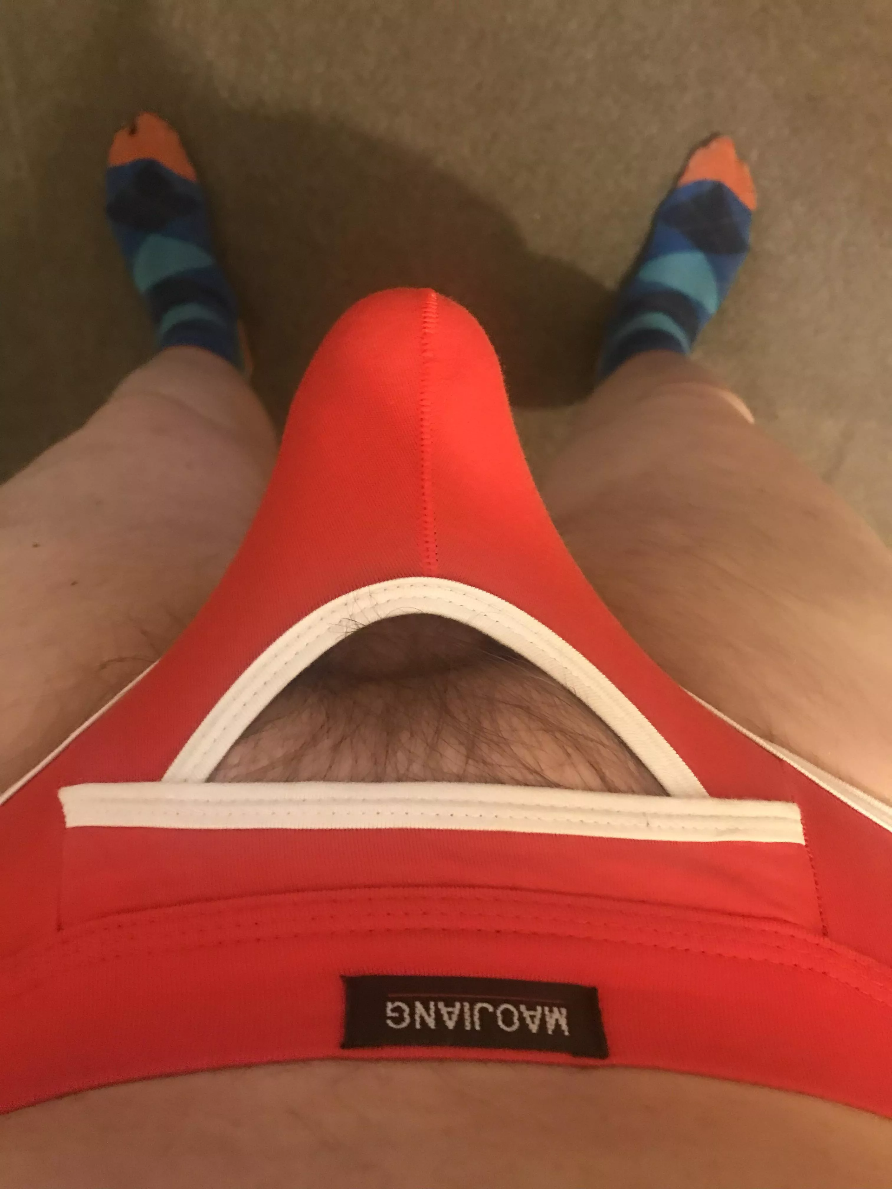 [39] jockstraps make me horny. Sometimes I wear them to work and store. posted by gregpoli1981