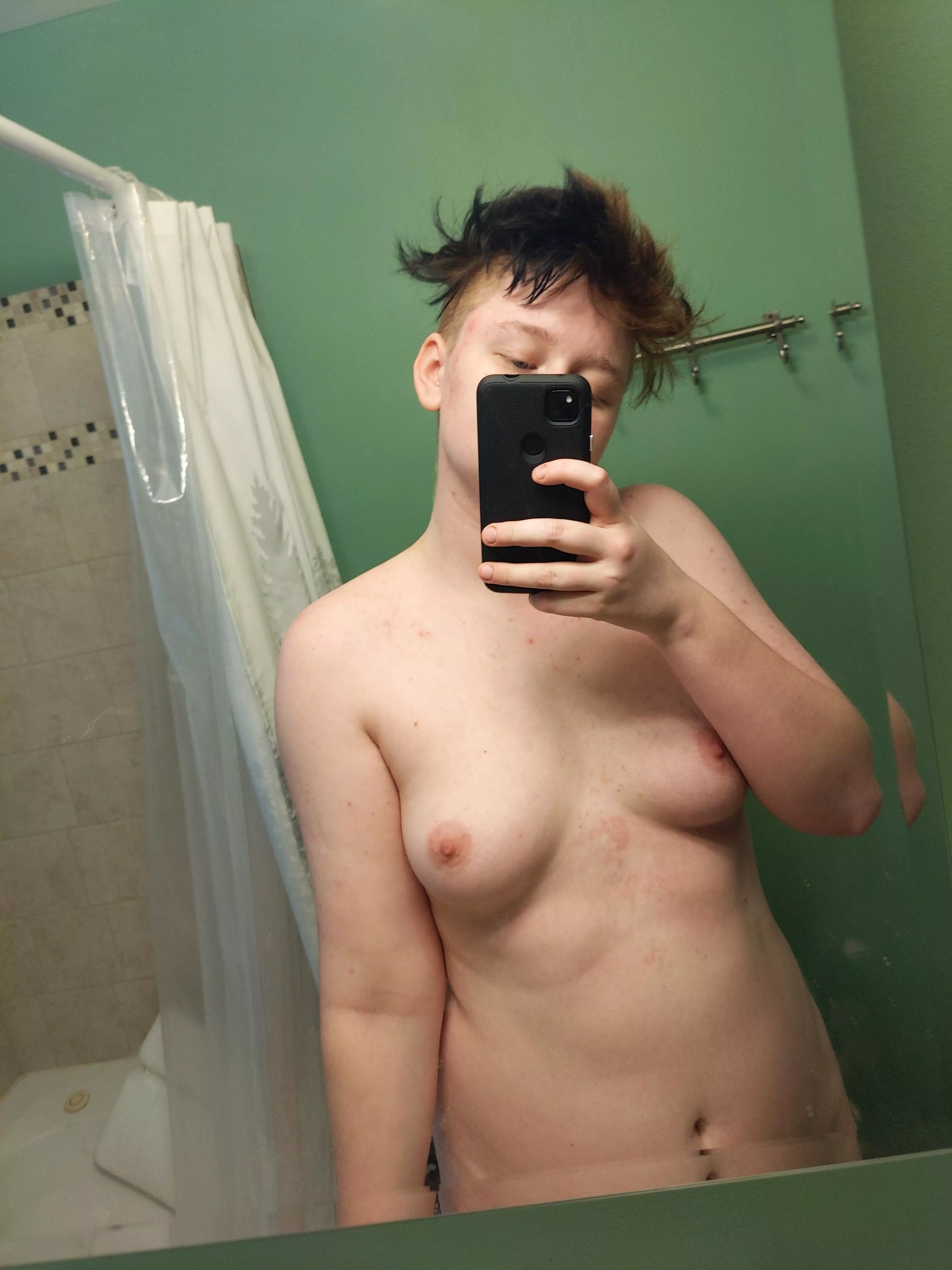 4 months on t posted by Gingerfuckboi