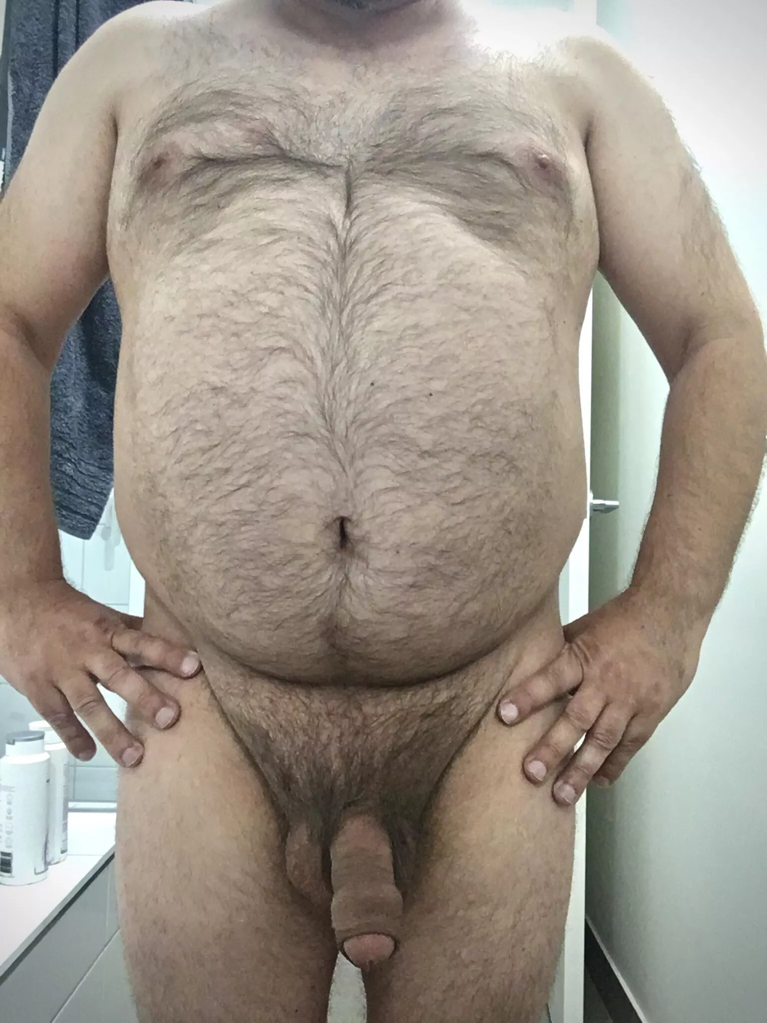 42, 98kg, 172cm…..body starting to get to much for me, need to change. So starting with a before shot. posted by CDG45