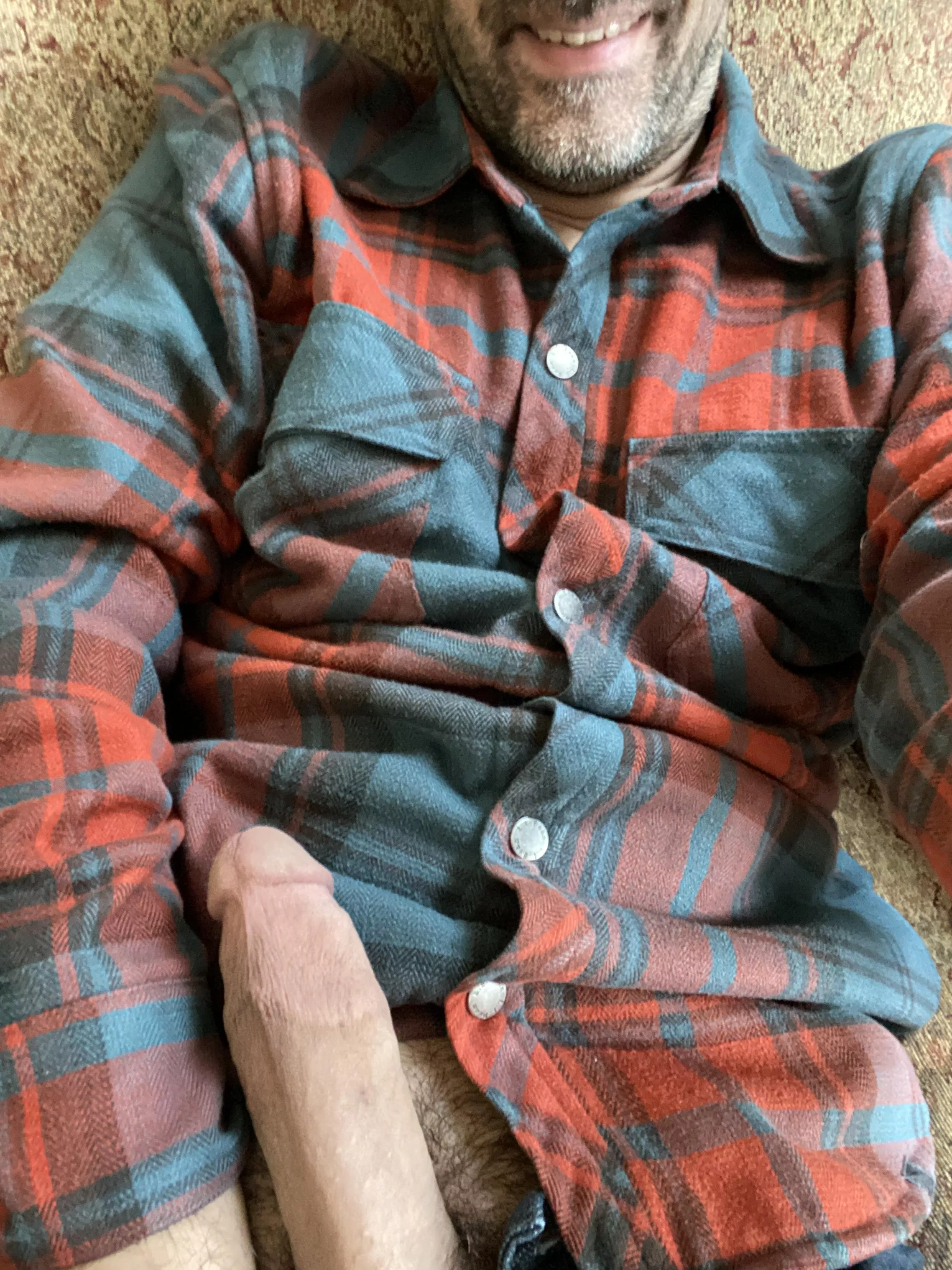 [44] wearing my favorite flannel today posted by throwaway983640