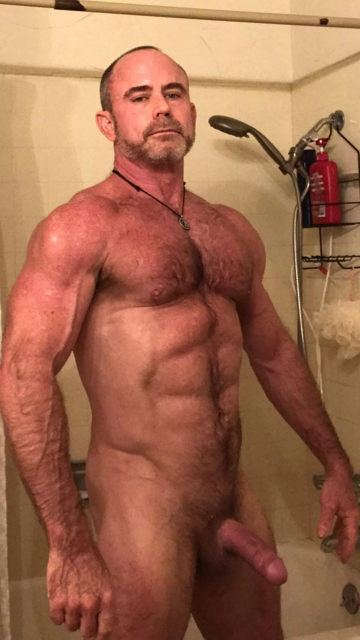 [51] m Palm Springs out of the shower horned and ready…. posted by Global-Lingonberry75