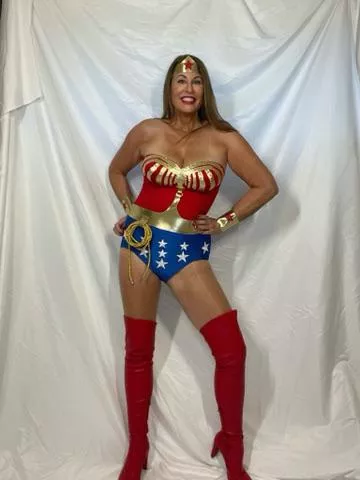 54 yo - who was a fan of the 1970’s Wonder Woman 🙋🏻‍♀️ posted by MistressElaina