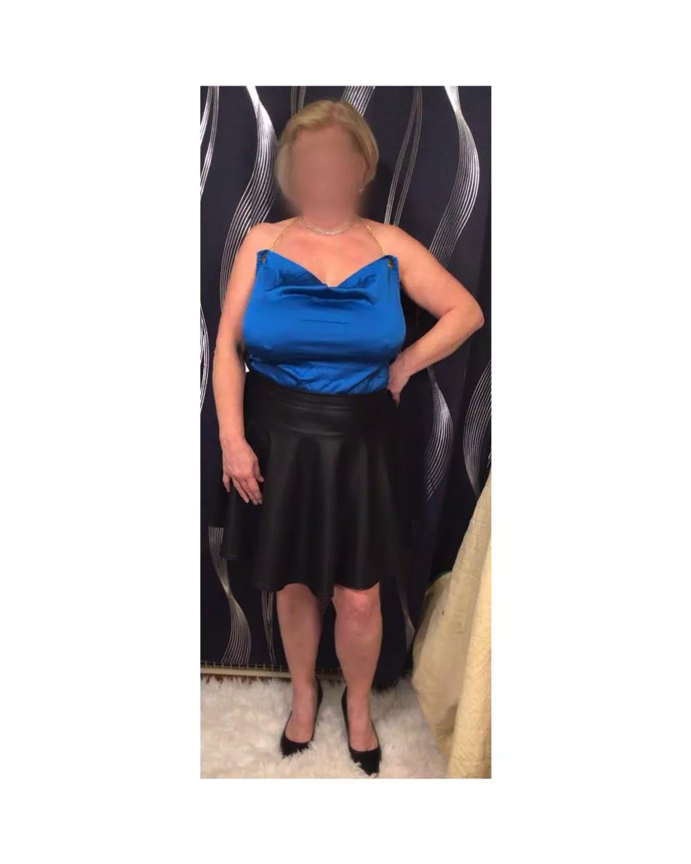 57 y.o. - New top. Same hard nipples! posted by CurvyGILF4Fun