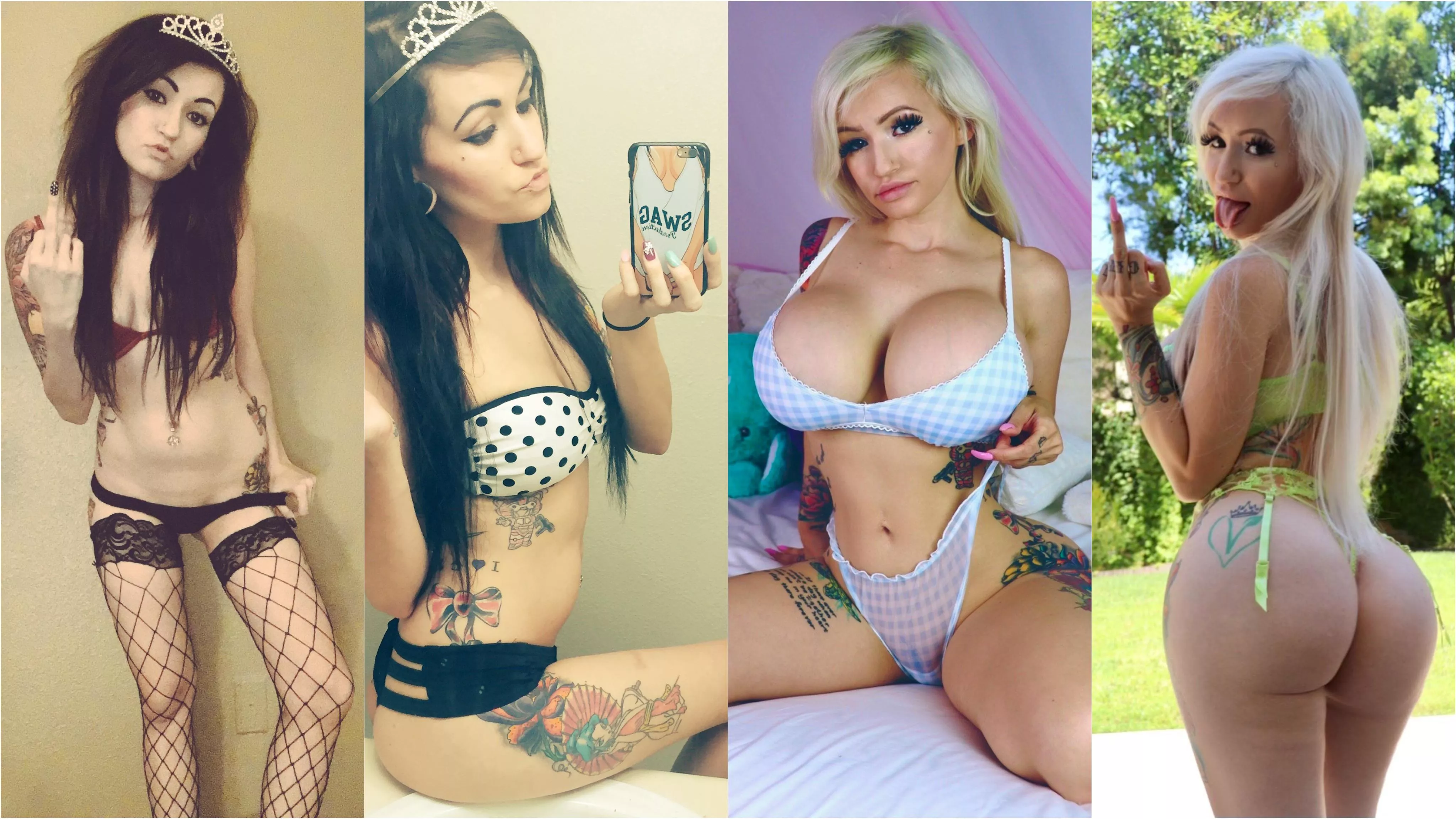 5yrs from Scene Queen to Bimbo Fuckdoll posted by BabyGirlBella33