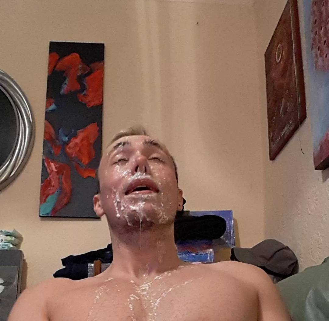 7 guy bukkake. I love it so much!!! We really get in to the role play here, they make sure i don't clean up right away but that I enjoy soaking in their man juices for a little while, remind me of my place as their cum dump. I'll sit here as long as th posted by Royal-Smile3706