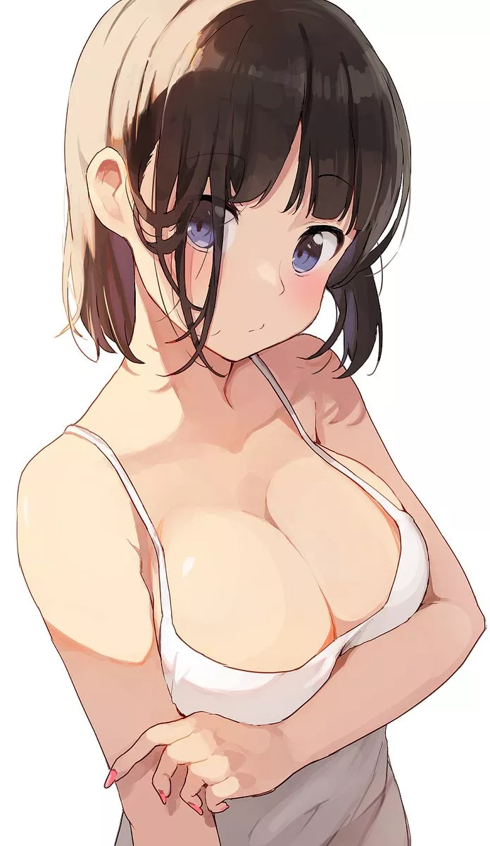 A bit of cleavage. [Original] posted by chilidirigible