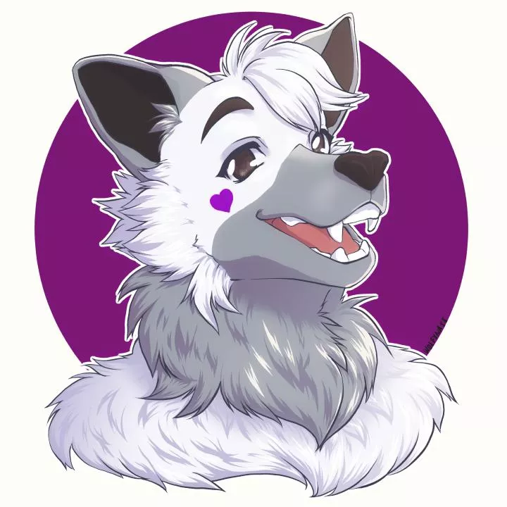 A bust commission by me posted by wolfyna88