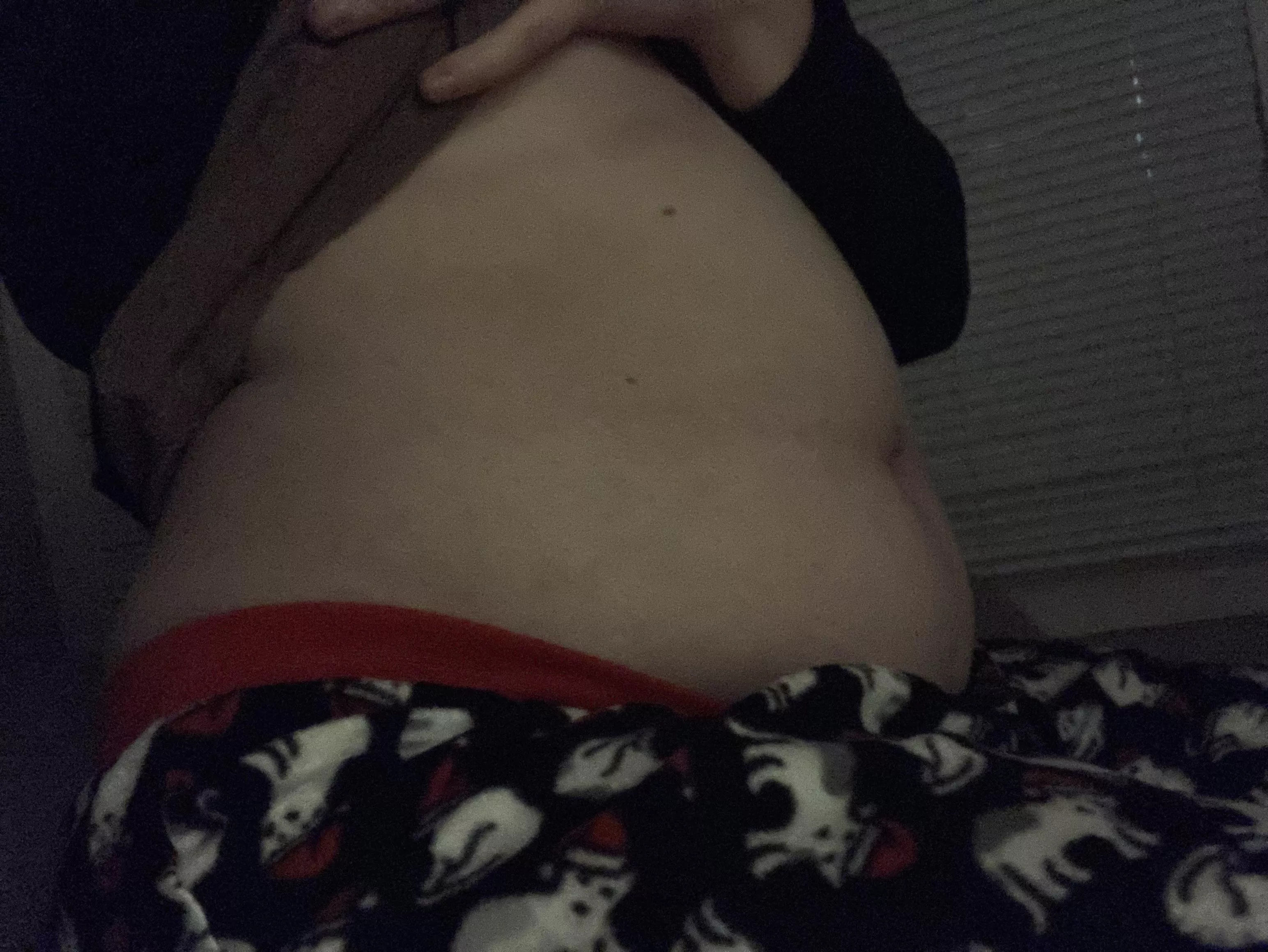 A chubby belly and Christmas pjs ðŸ¥°ðŸ˜˜ happy holidays everyone. posted by bitch_666