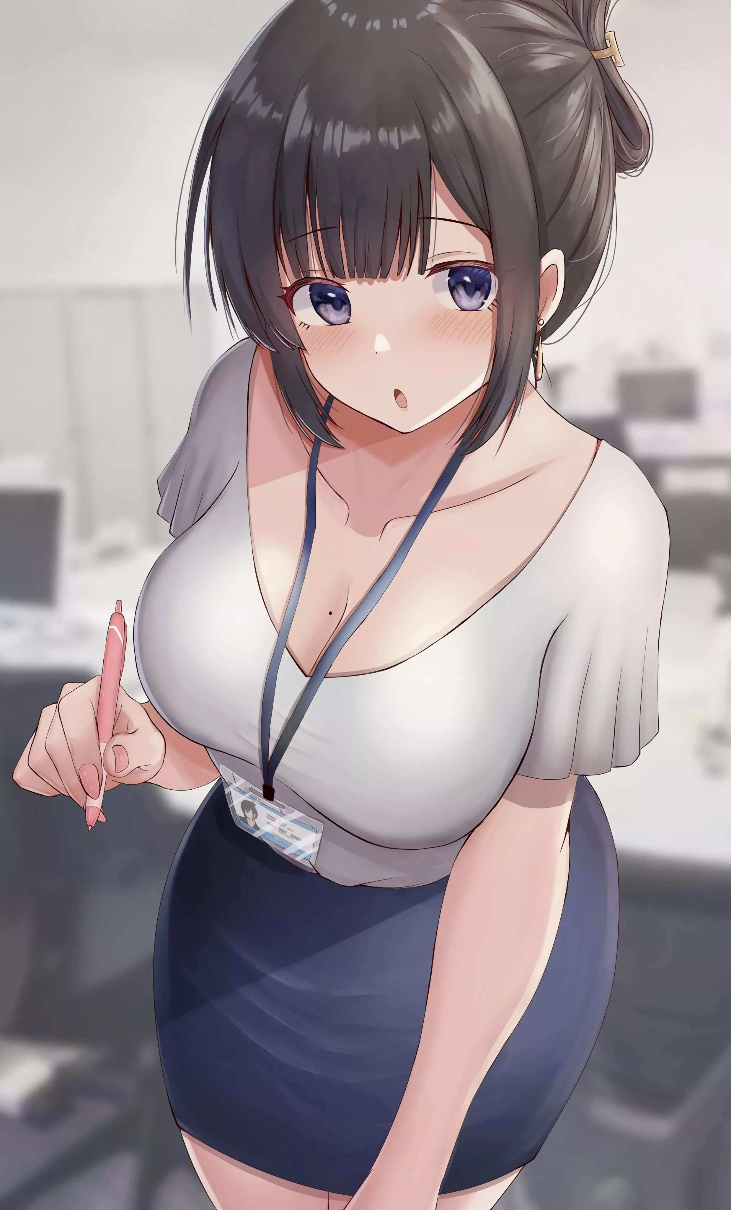 A cute office worker [Original] posted by seyjer