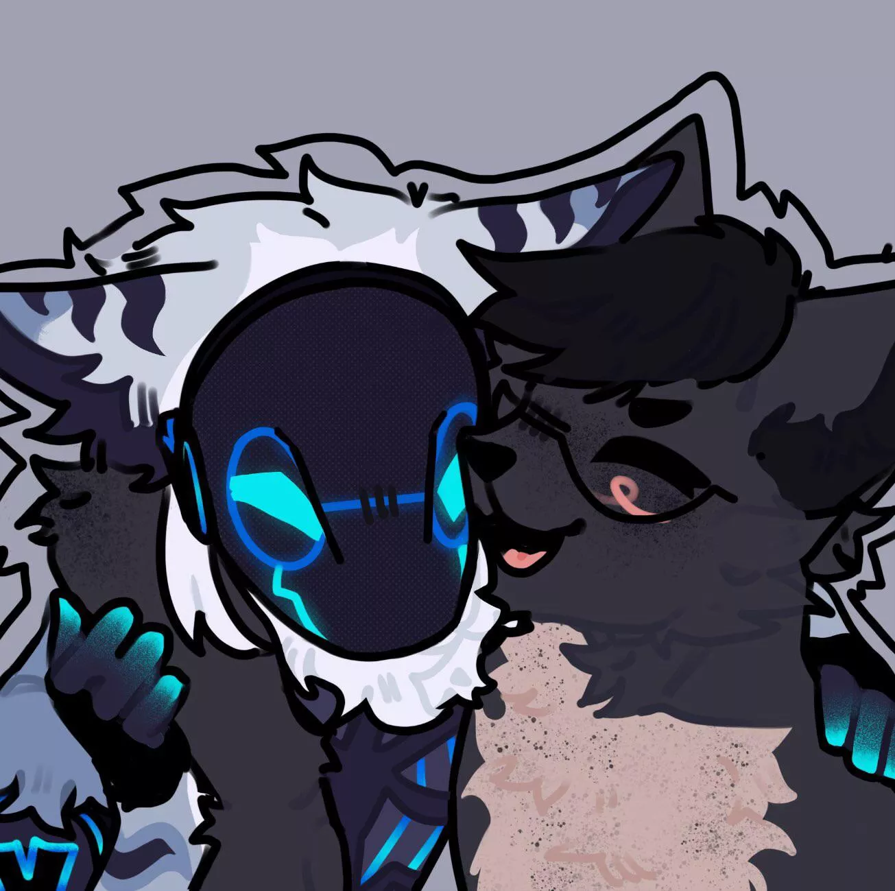 A good friend of mine drew mine and my boyfriend’s fursonas together!!! (Mine is on the left, his is on the right) This is my first ever commission and I’m really happy with how it turned out!!! (Also, apologies if this is the wrong sub to post this  posted by Not__Joe69