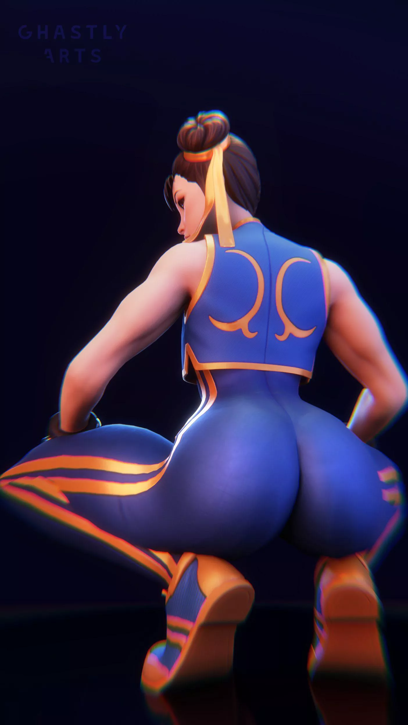 A great view of Chun-Li (GhastlyArts) [Street Fighter] posted by caput4ever