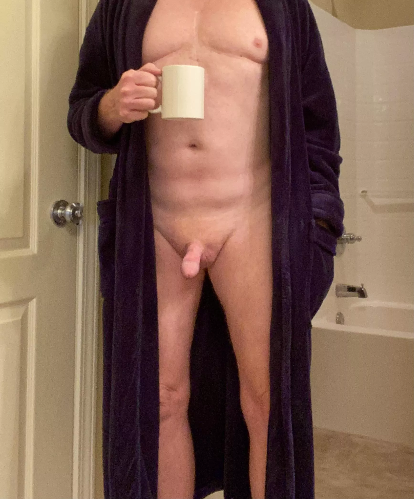 A little chilly this morning. Perfect for a warm robe and hot coffee! Have a great day! posted by curtsaccount