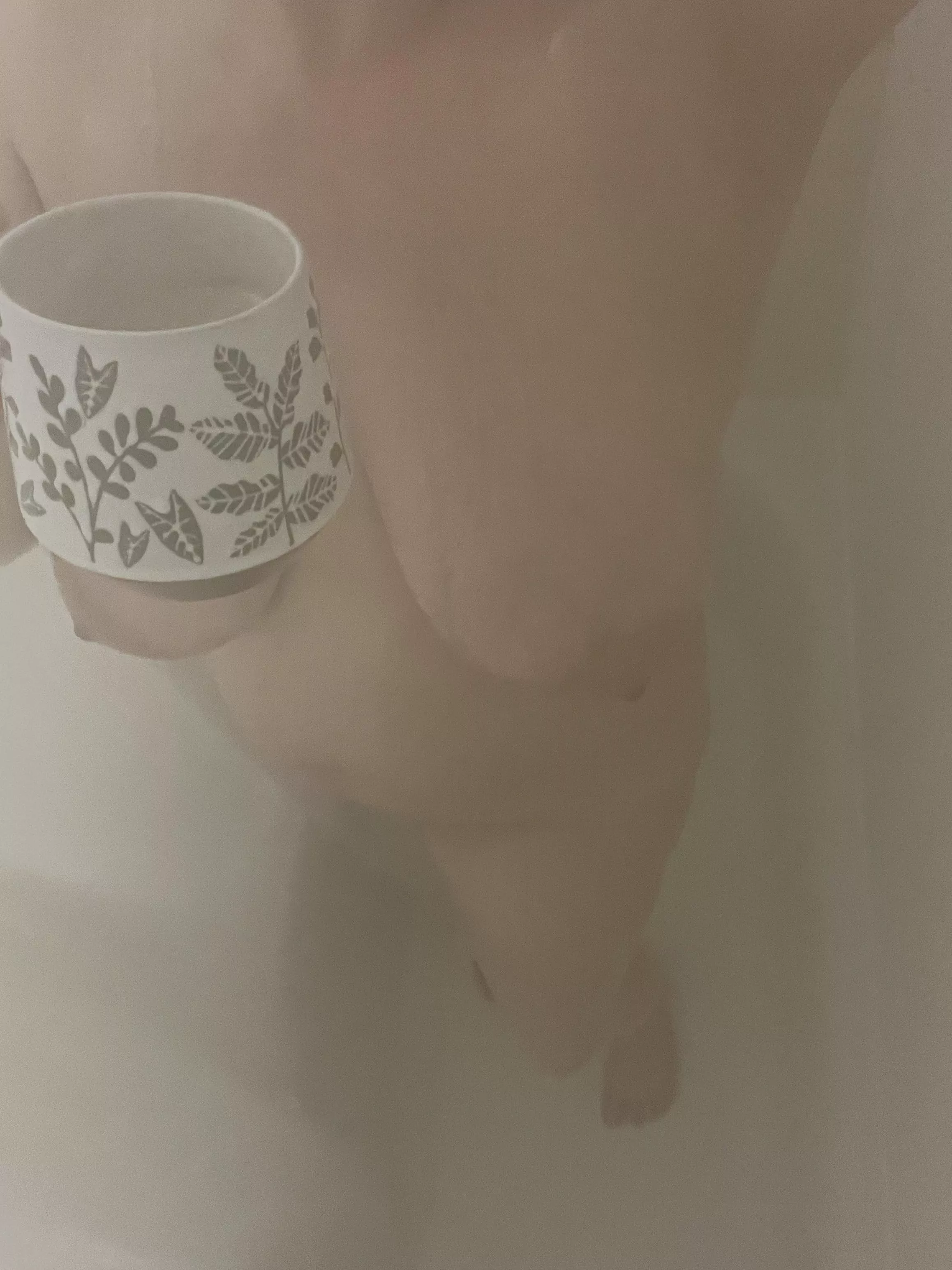 a little steamy shower latte this morning posted by nude-barista