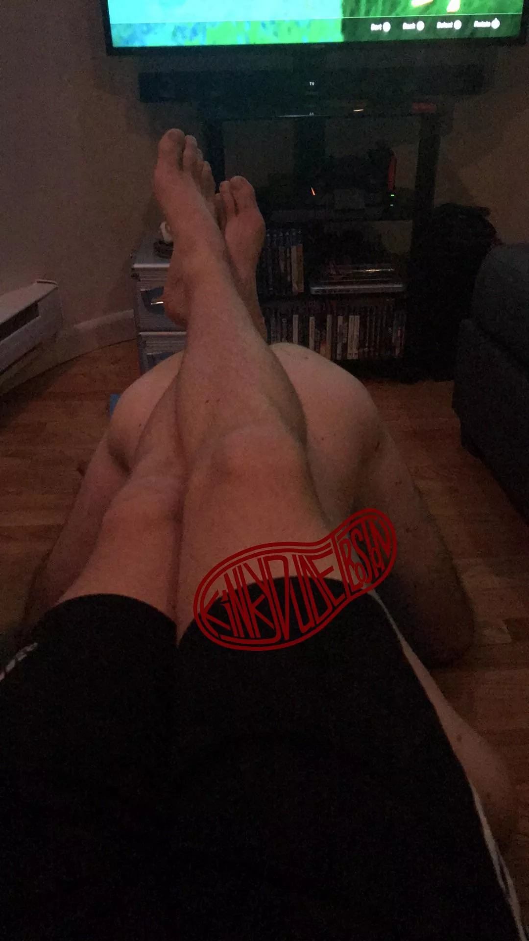 A nice footstool while gaming posted by knkydude