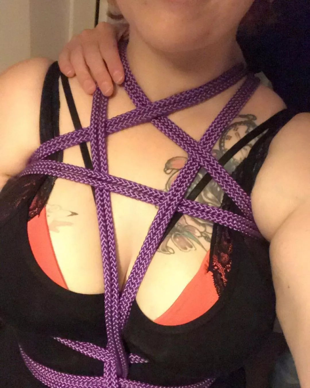 A nice straightforward pentagram harness posted by pixieandthekobold