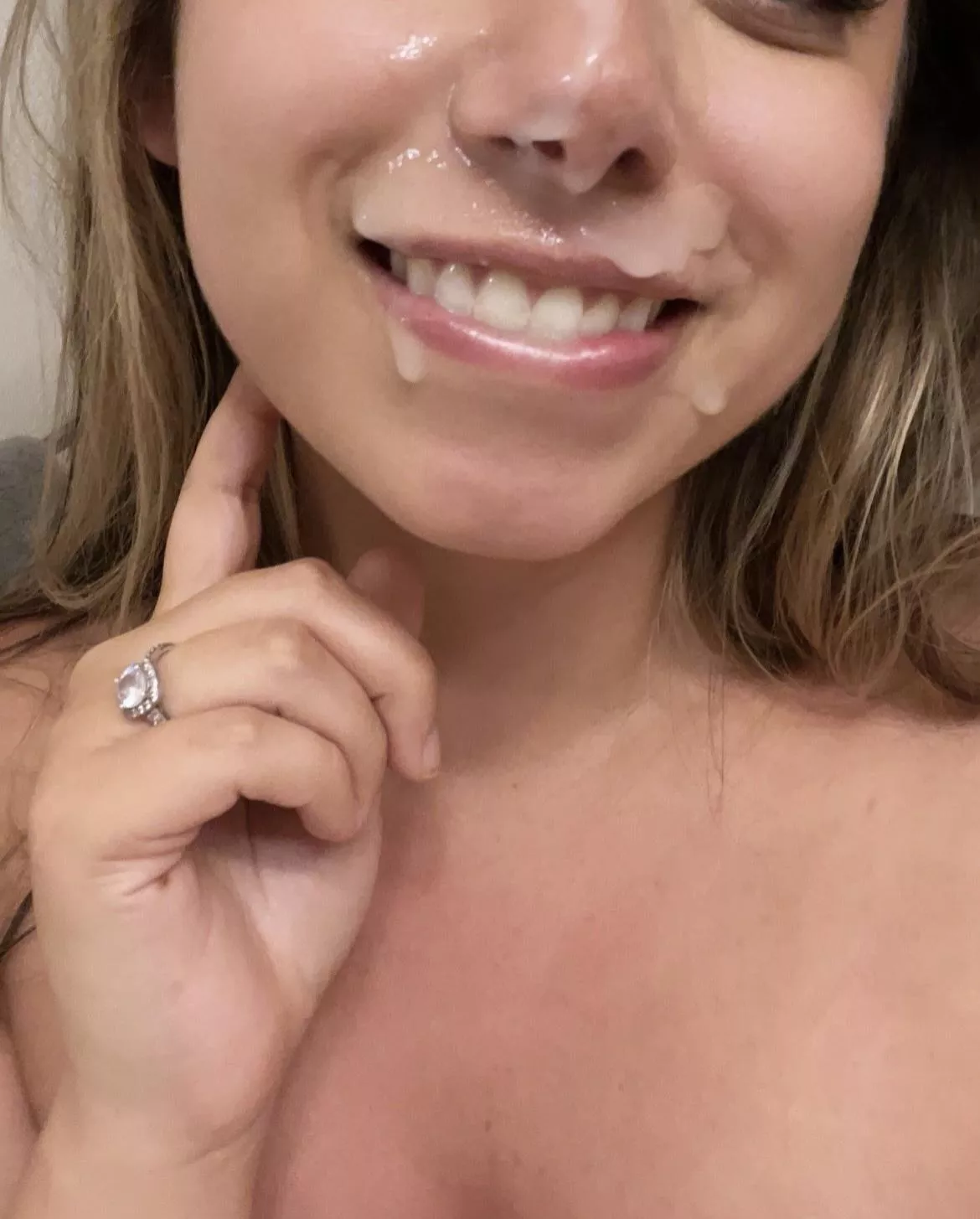 A pic of my first facial as a married girl ðŸ’ž posted by GelatoSunrise