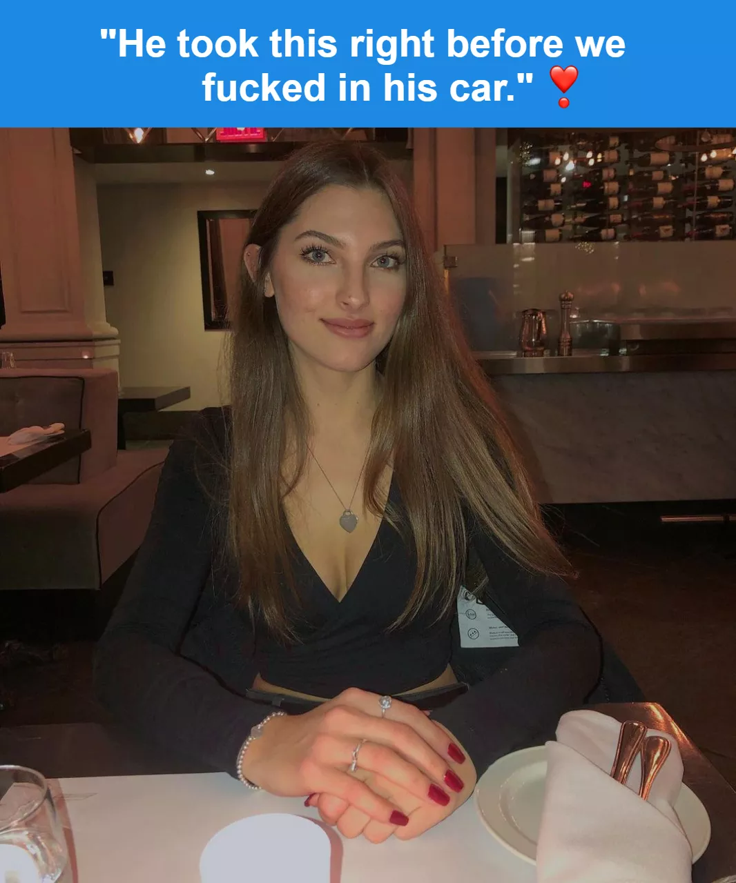 A Redditor's girlfriend, captioned based on his story (see comments for story) posted by bfgf_throwaway123