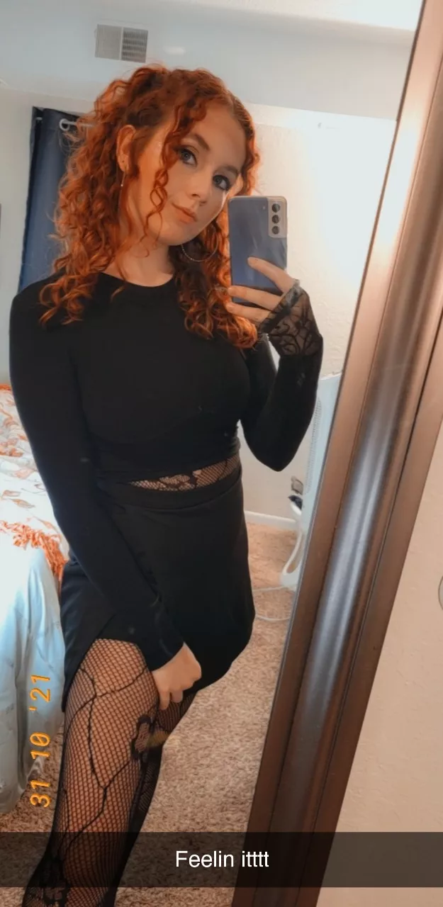 A redhead goth? posted by Scarlettrose6