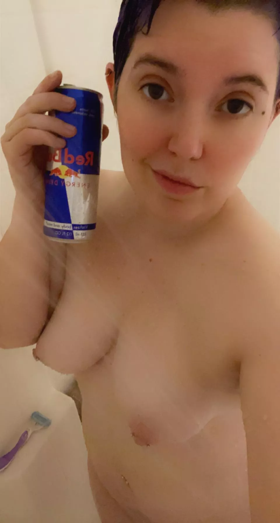 A Shower Bull is just as good as a shower beer ðŸº posted by bitemyaxe