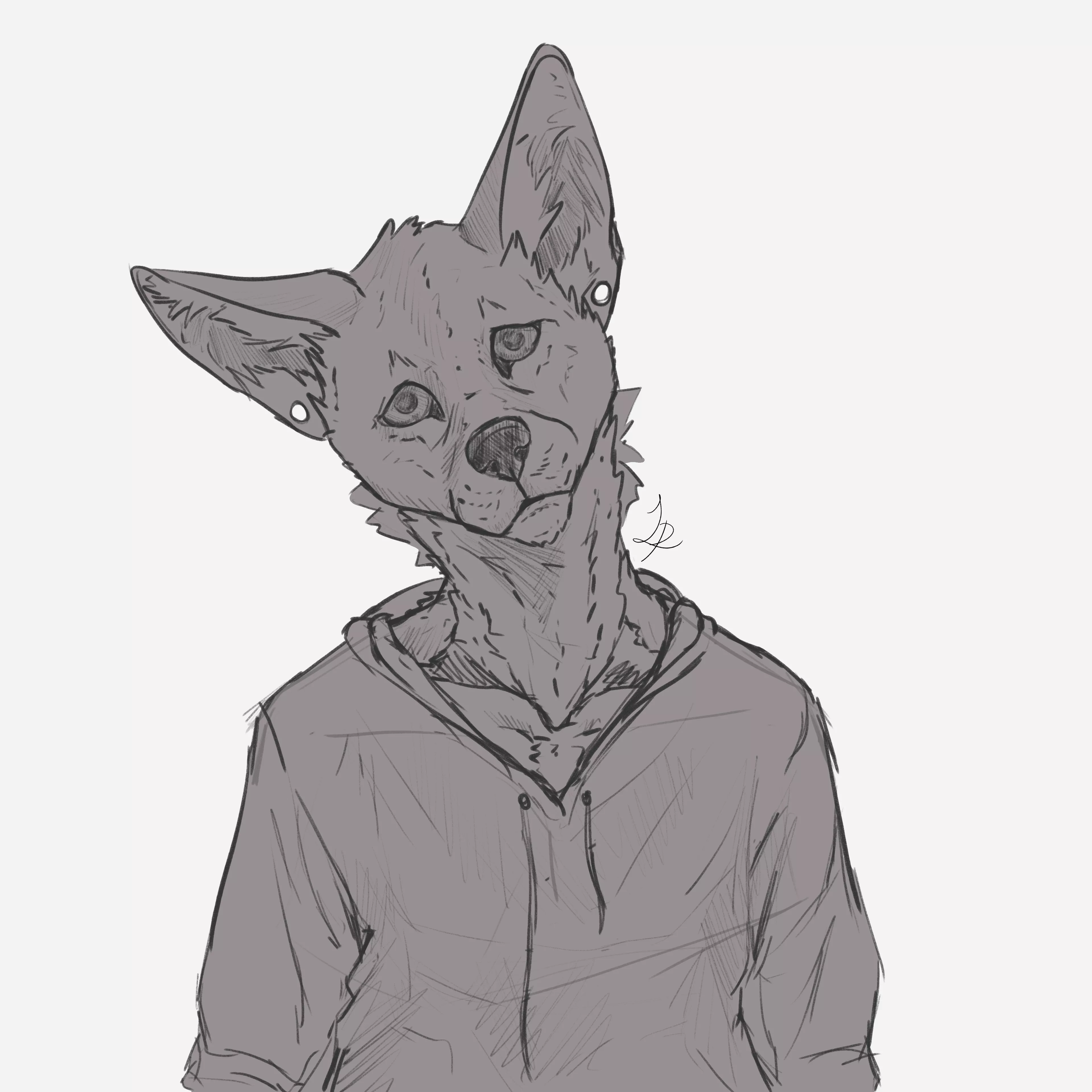 A sketch I was very proud of <3 (art by me @loupictus) posted by Loupictus