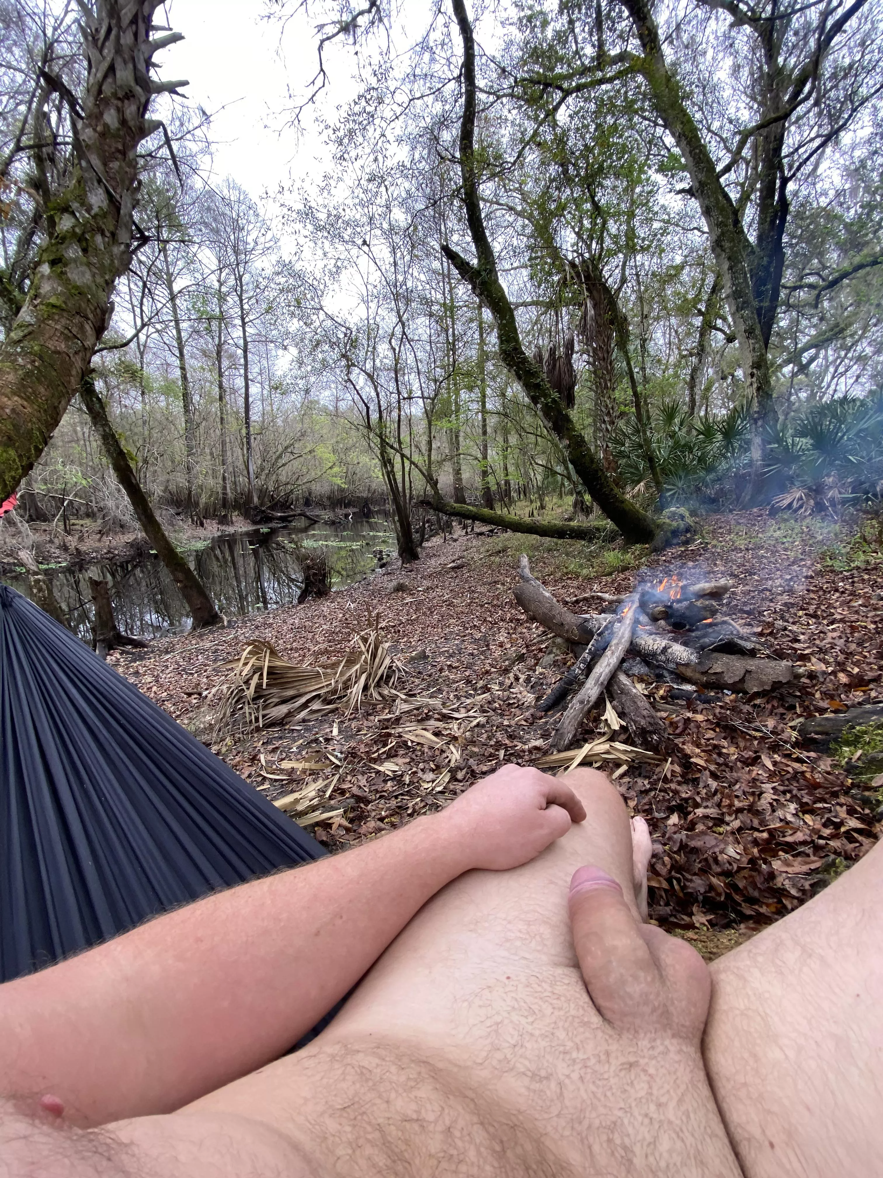 A solid afternoon of hiking, skinny dipping and sitting by the fire (m) posted by nofloexplorer