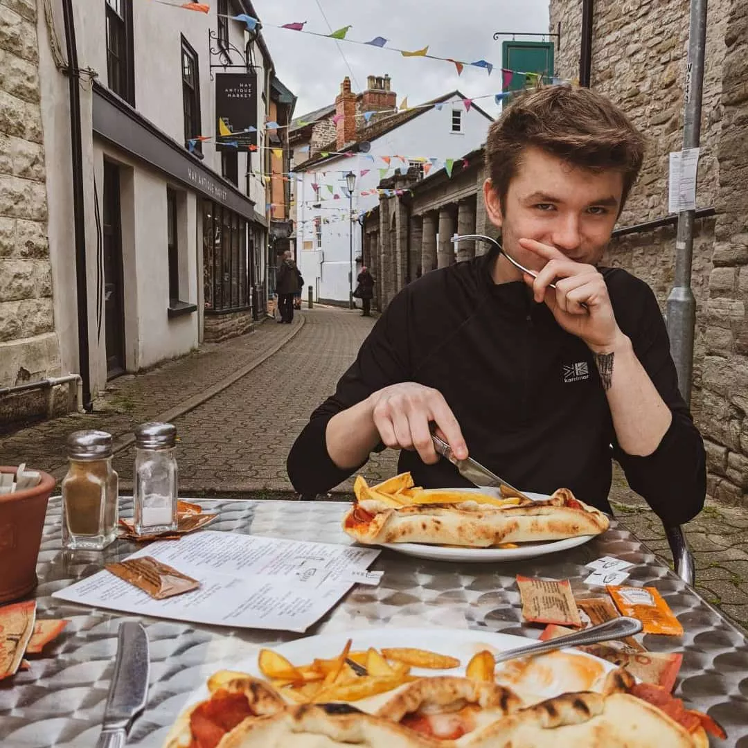 (A very fattening) Brunch with the bf - Of course he had to take a picture while I was shoveling food into my face 😂 posted by BrbMakingACuppaT