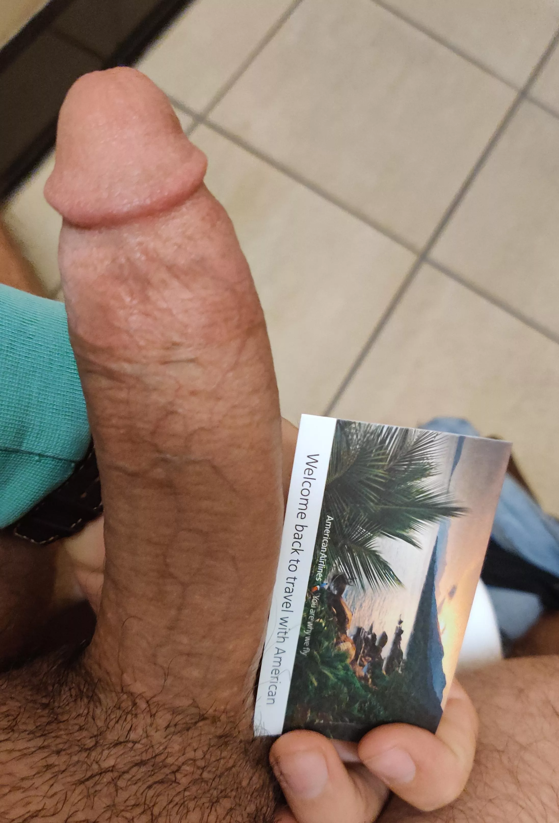 AA business card in public bathroom posted by boncock