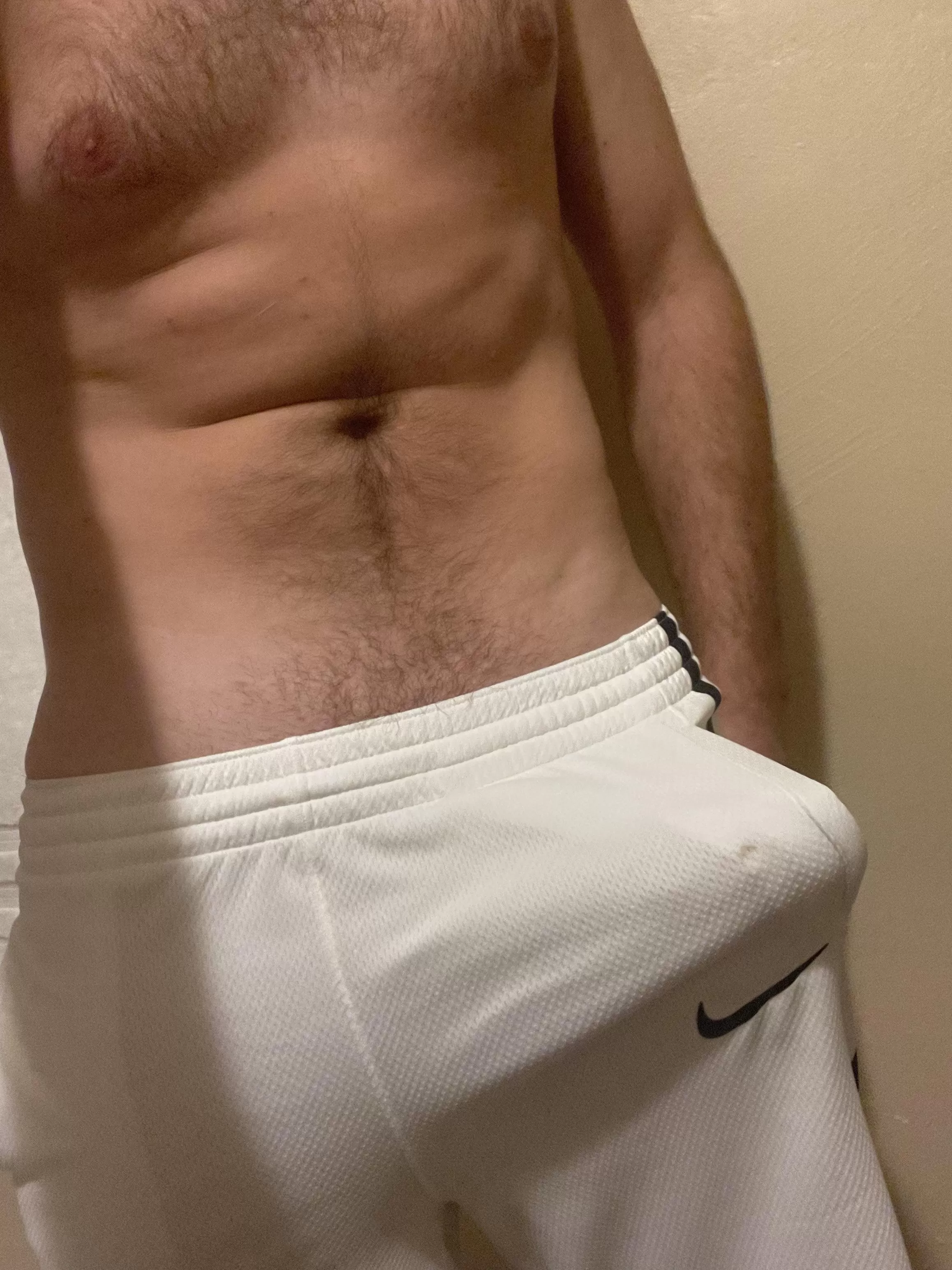 About to burst out of these Nike shorts. posted by throwbackk9