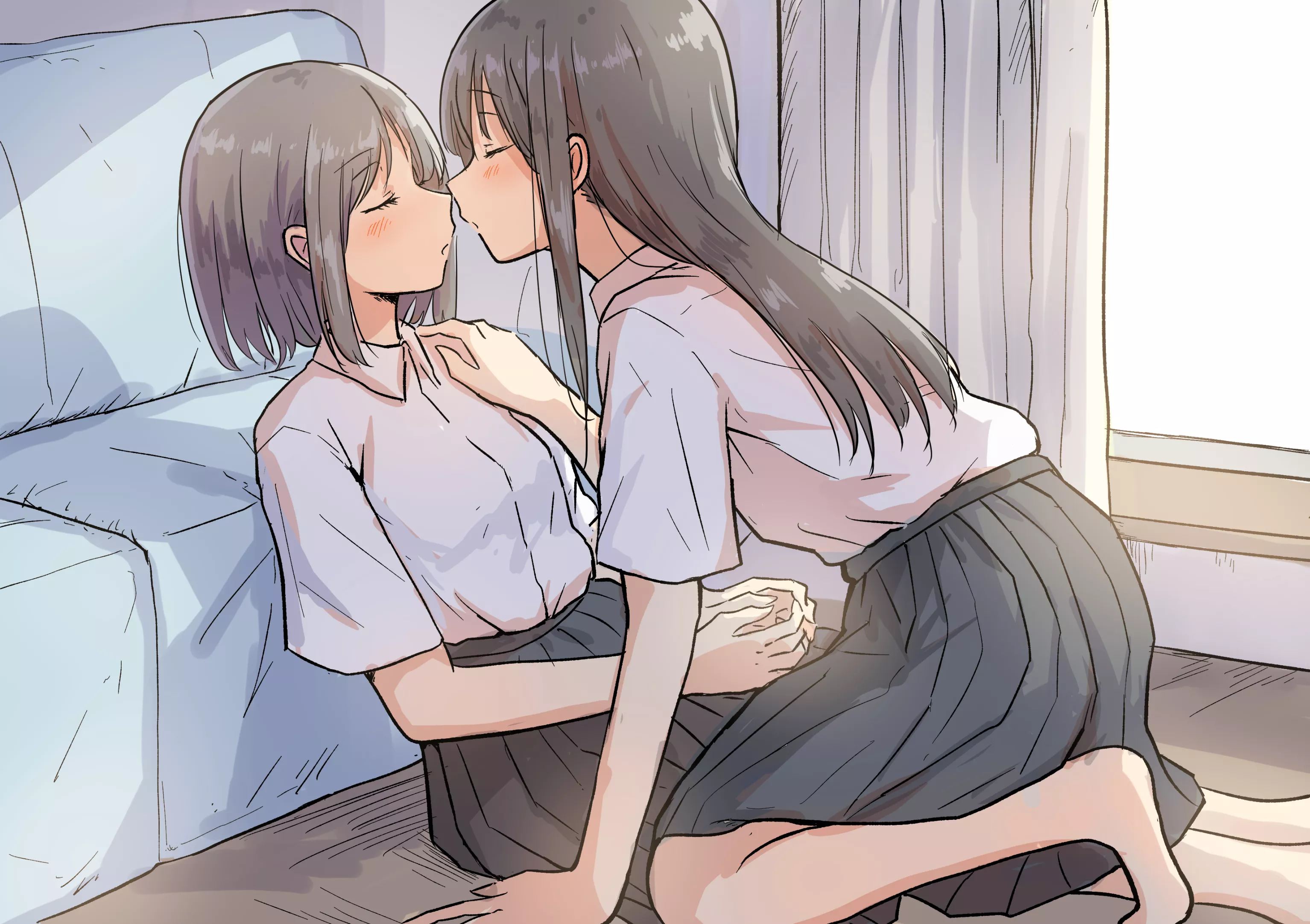 About to kiss [Original] posted by Ron1901