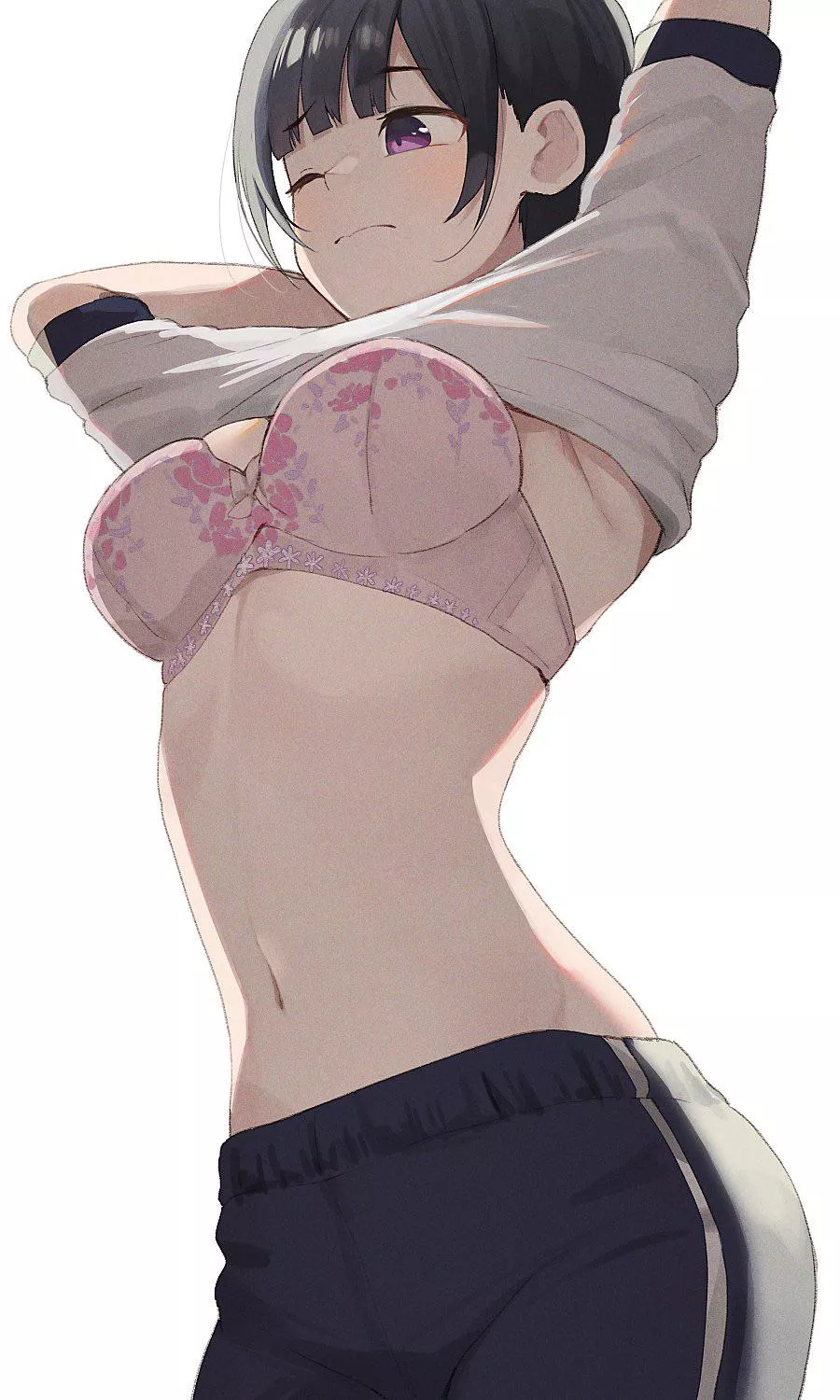 Absolutely perfect breasts and midriff posted by mesuyuki