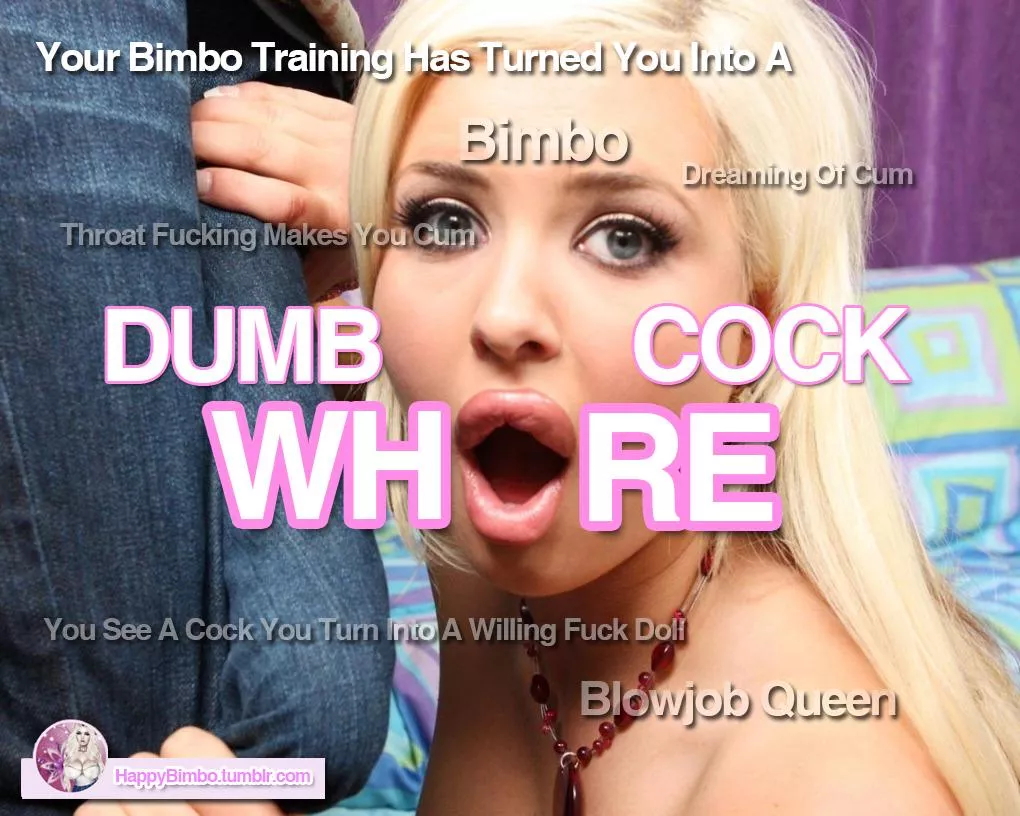 Accept your place as a bimbo cock slave. Come kik me: HungAlphaBwc2021 posted by AlphaBWC2020