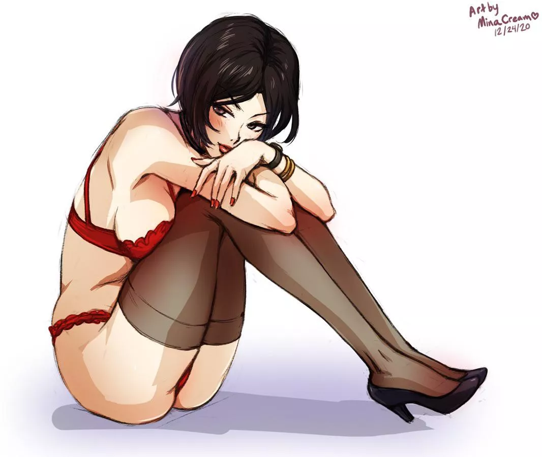 Ada Wong (MinaCream) [Resident Evil] posted by FIuffMeDaddy_