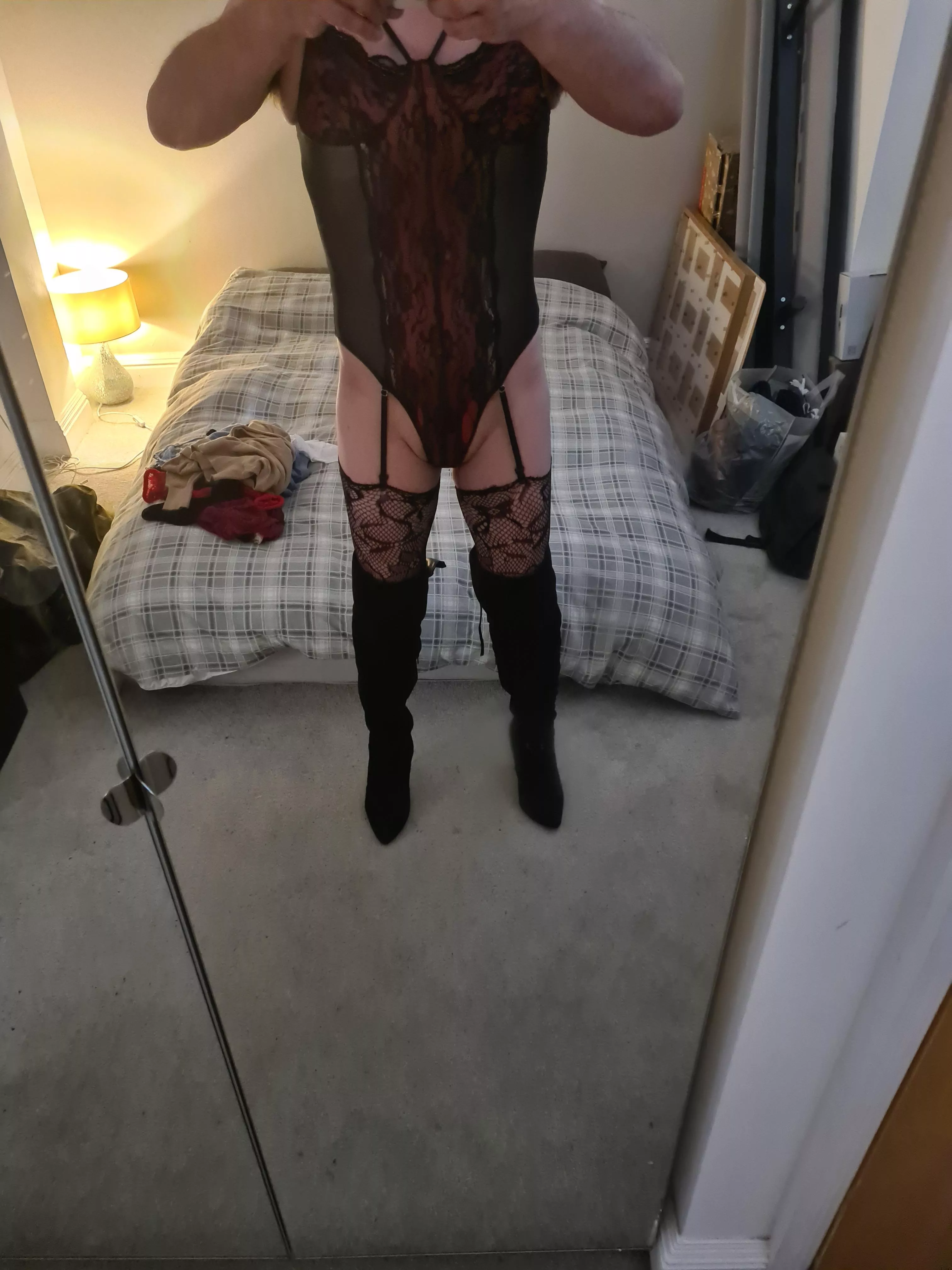 Added some stockings to my favourite outfit!? posted by Anthonyjack123