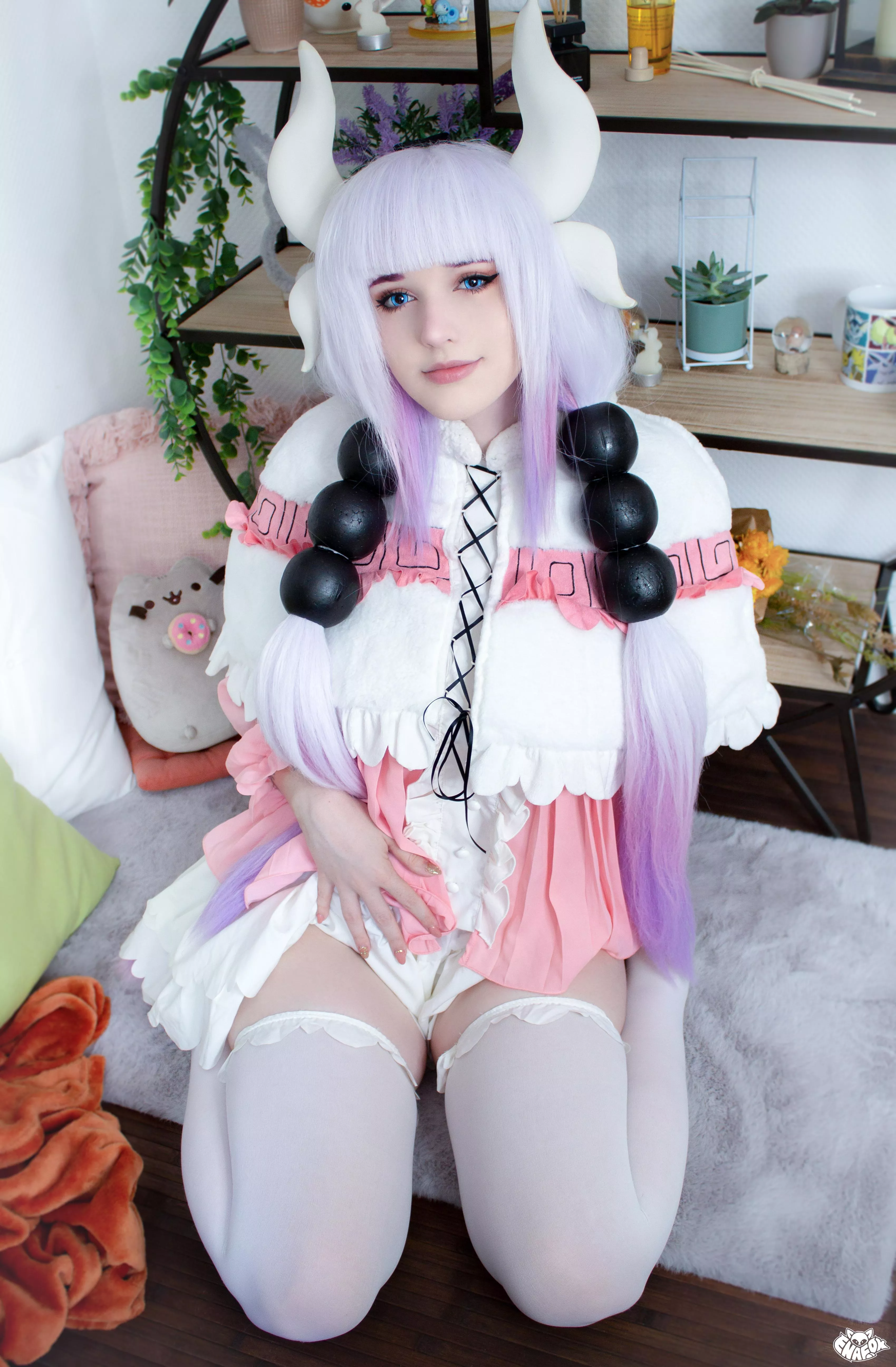 Adult Kanna Kamui from Kobayashi's Maid Dragon by - Enafox posted by Enafox_