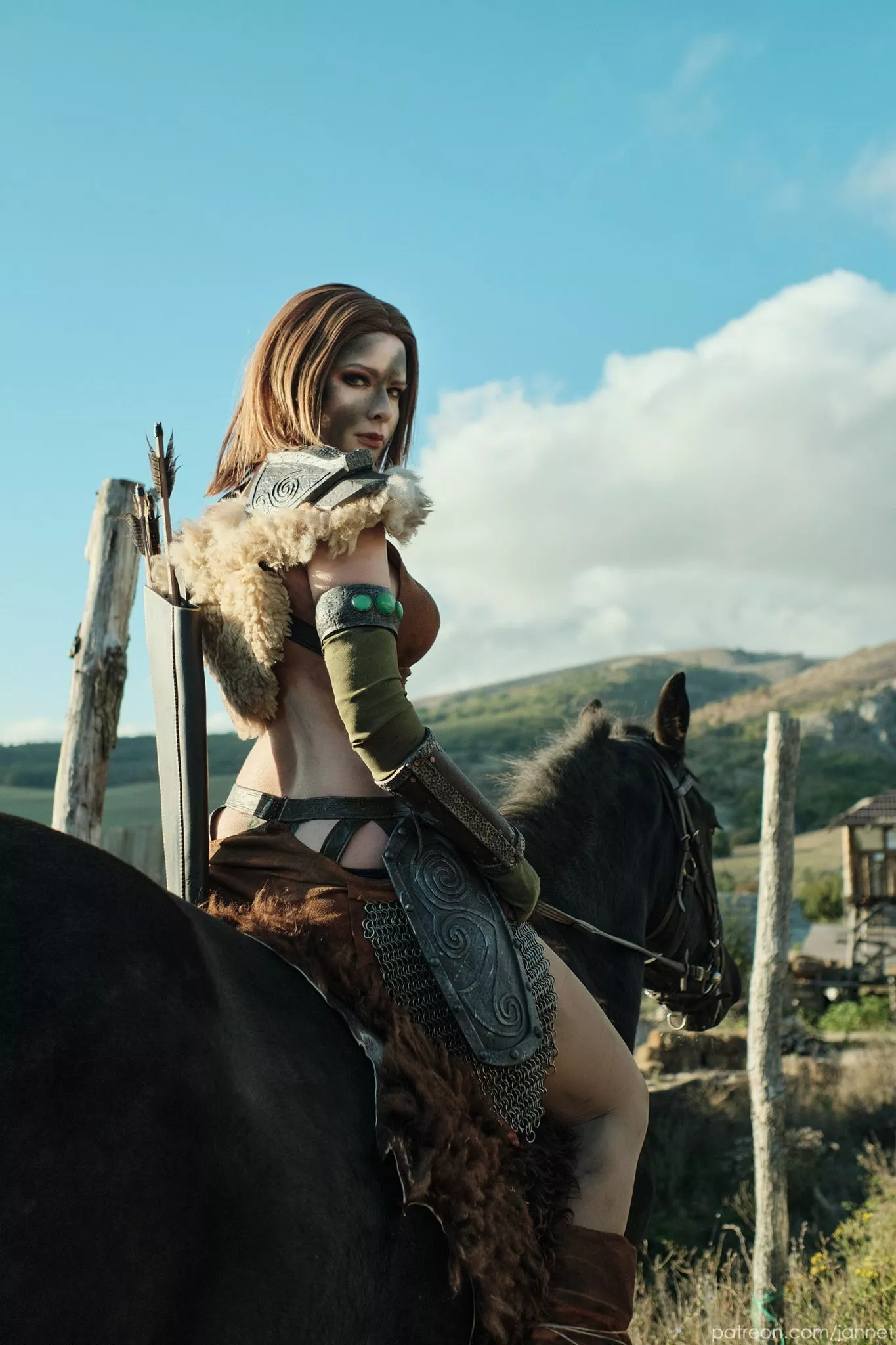 Aela the Huntress (Skyrim), by me.~ posted by JannetIncosplay