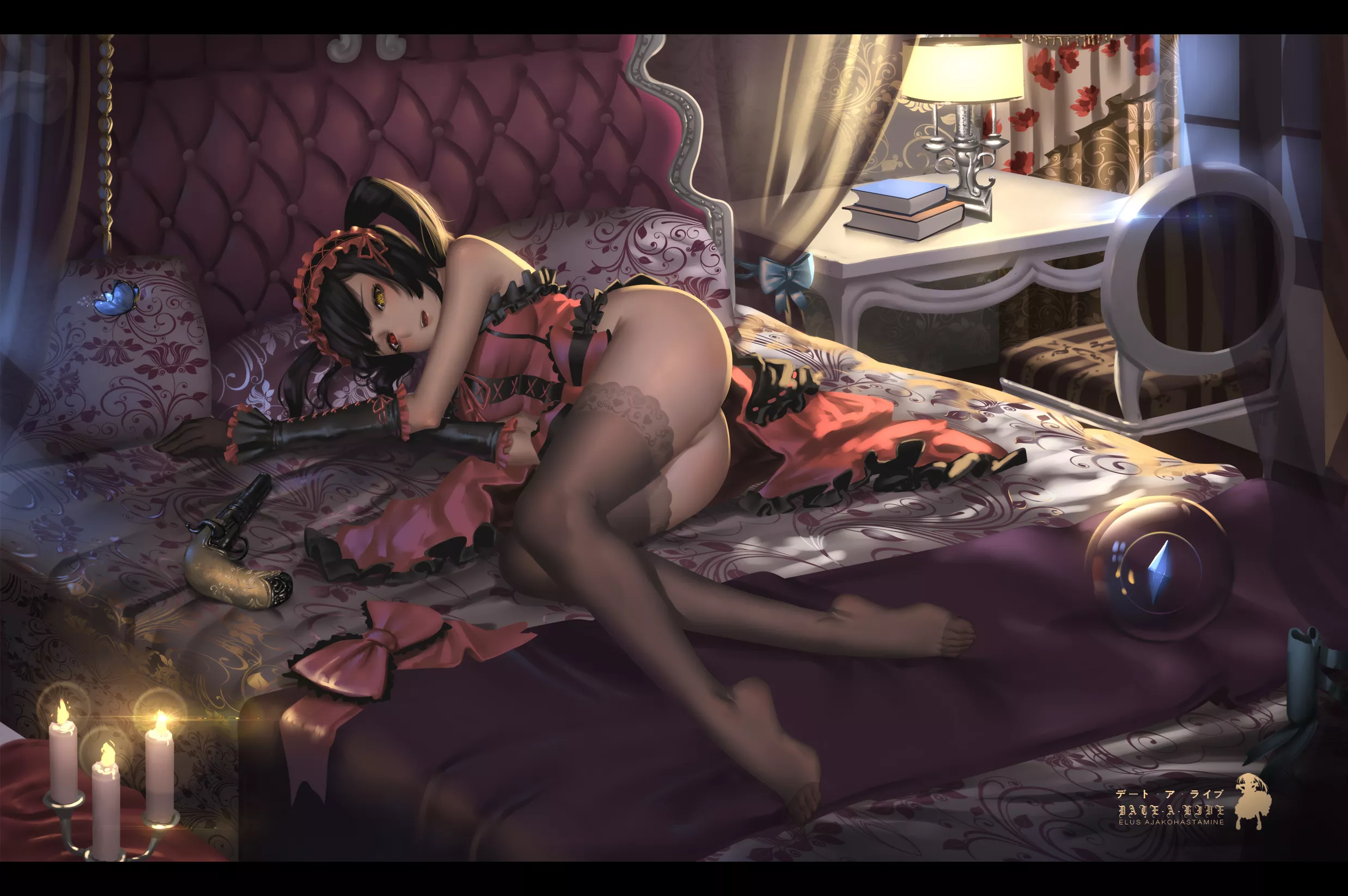 After dark with Kurumi [Date a Live] posted by ryuzer0