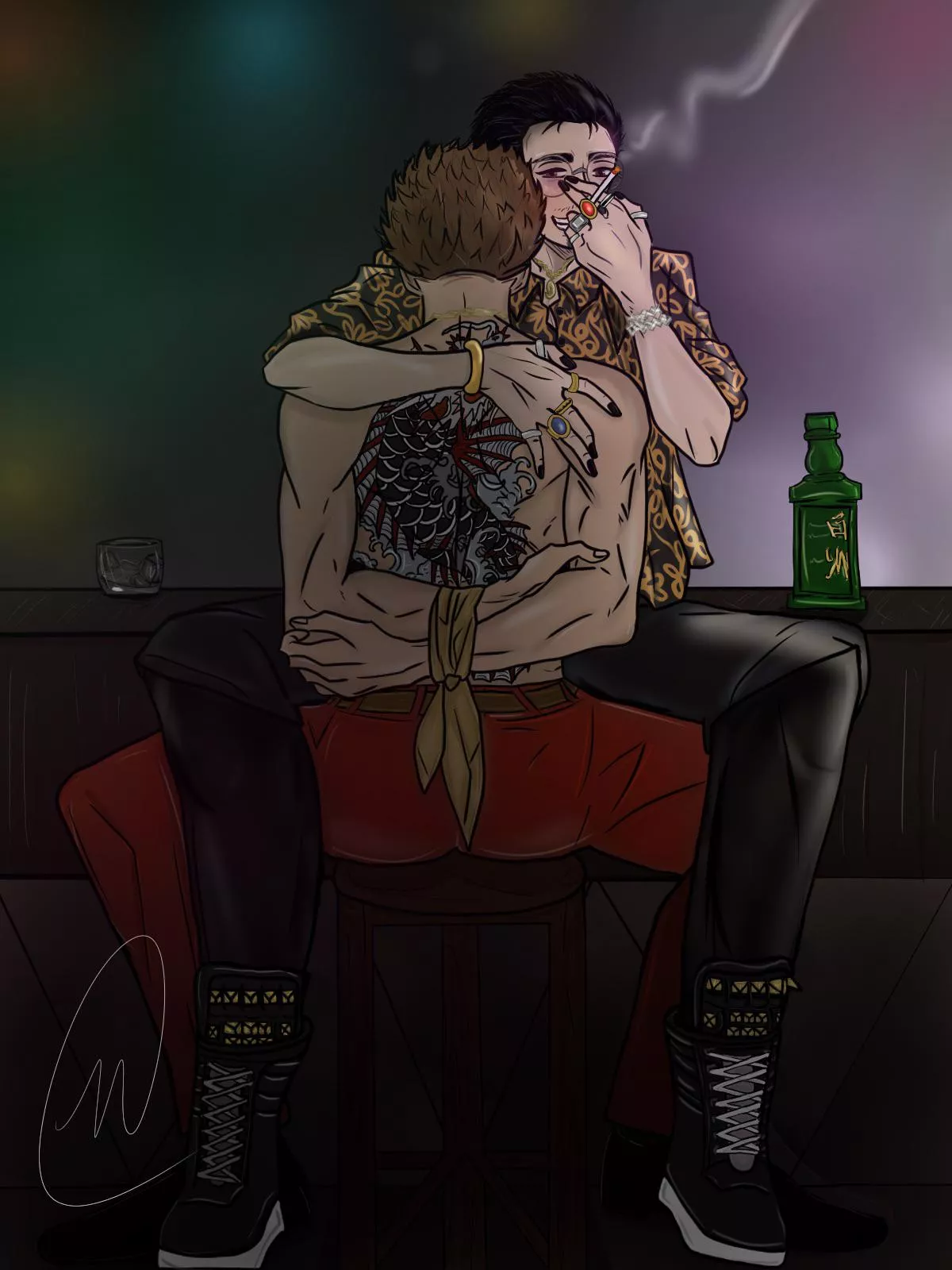 After hours at Survive [Yakuza] (OC) posted by SomeOtakuGirl