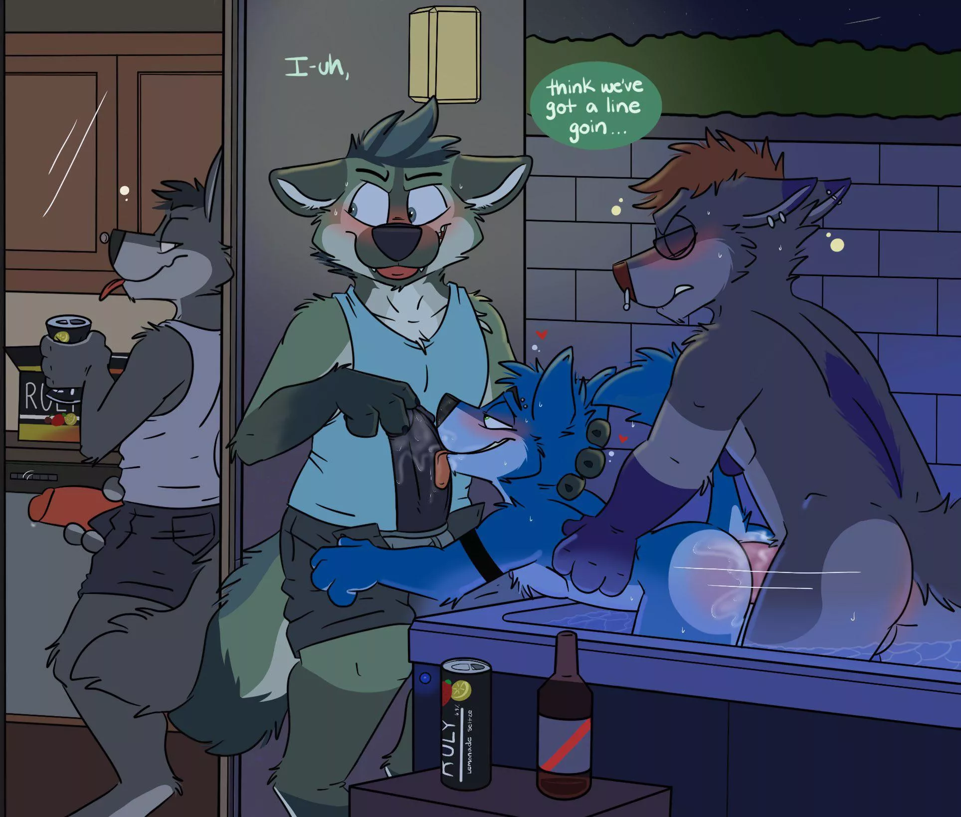 After party (rottenrobbie) posted by rise-of-the-otter