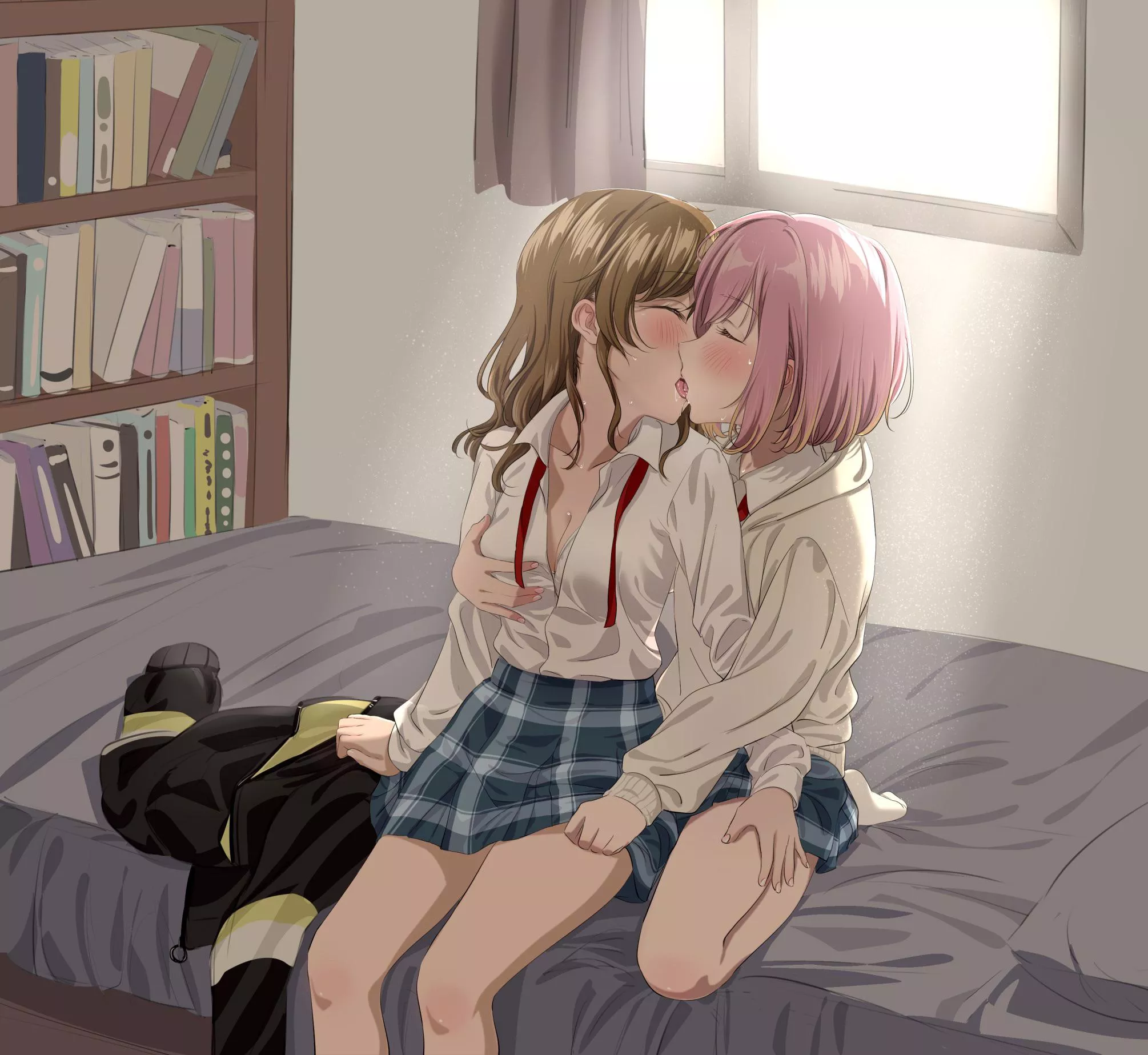 After school intimacy (shroomia)[Original] posted by mesuyuki