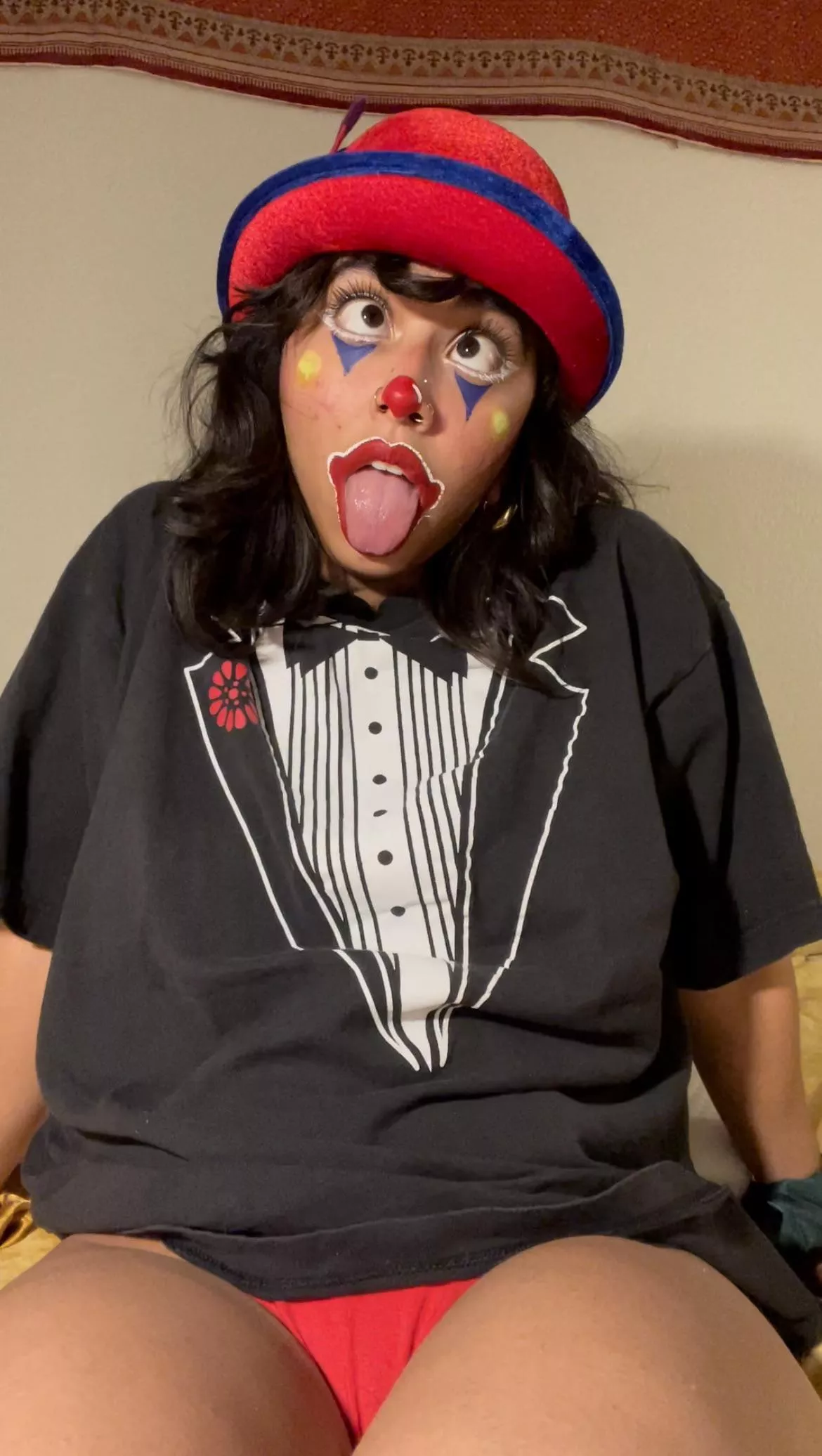 Ahegao sexy clown girl style posted by 85percentleen