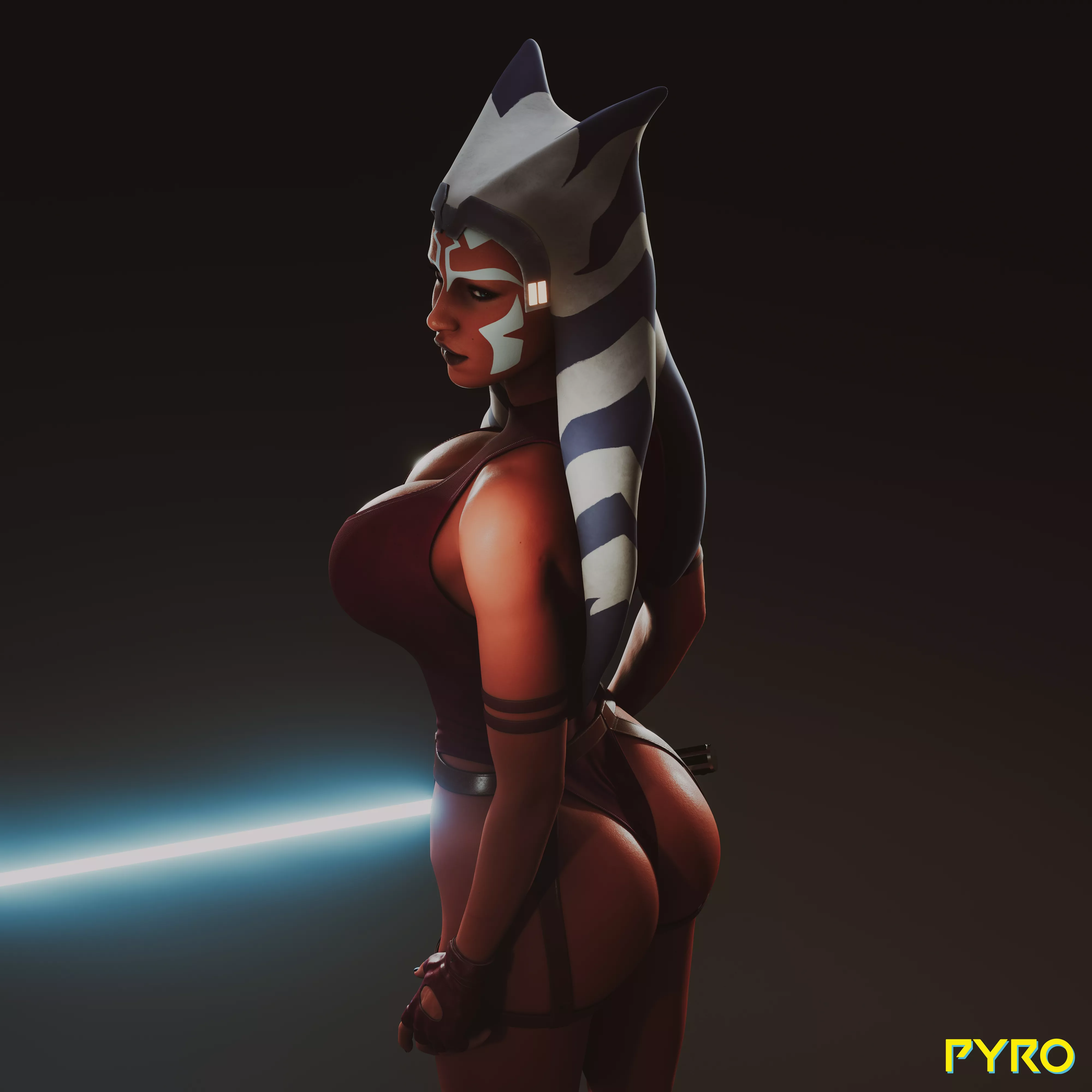 Ahsoka (PYRO) [Star Wars] posted by Mxfyn