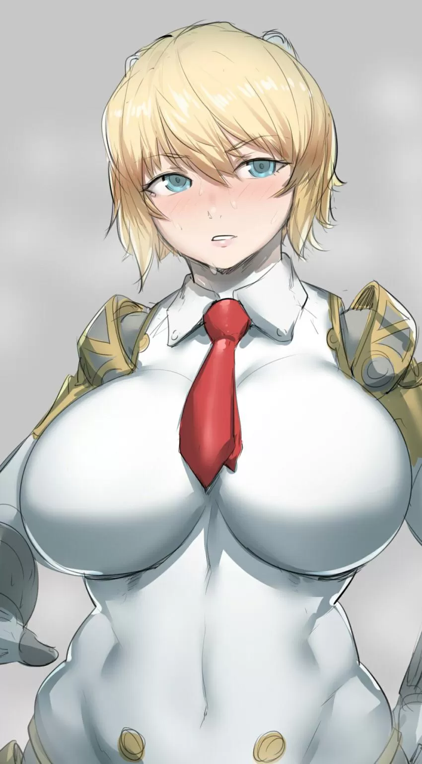 Aigis grew a new pair of big tits! posted by KingXenokai