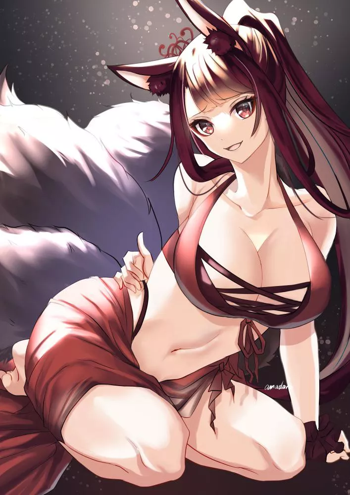 Akagi’s Beach Wear [Azur Lane] posted by FFDP-Neko